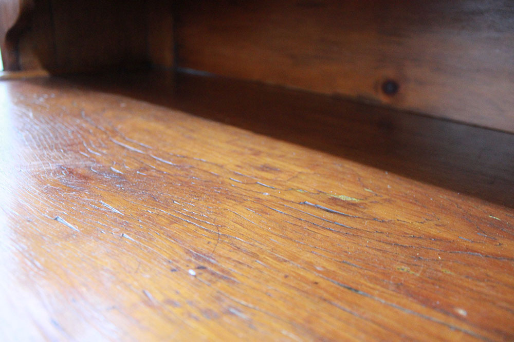 Antique Pine Dutch Cupboard, Circa 1820-1860