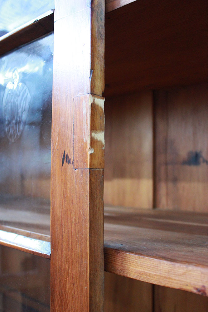 Antique Pine Dutch Cupboard, Circa 1820-1860