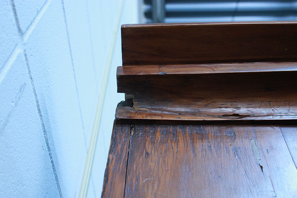 Antique Pine Dutch Cupboard, Circa 1820-1860