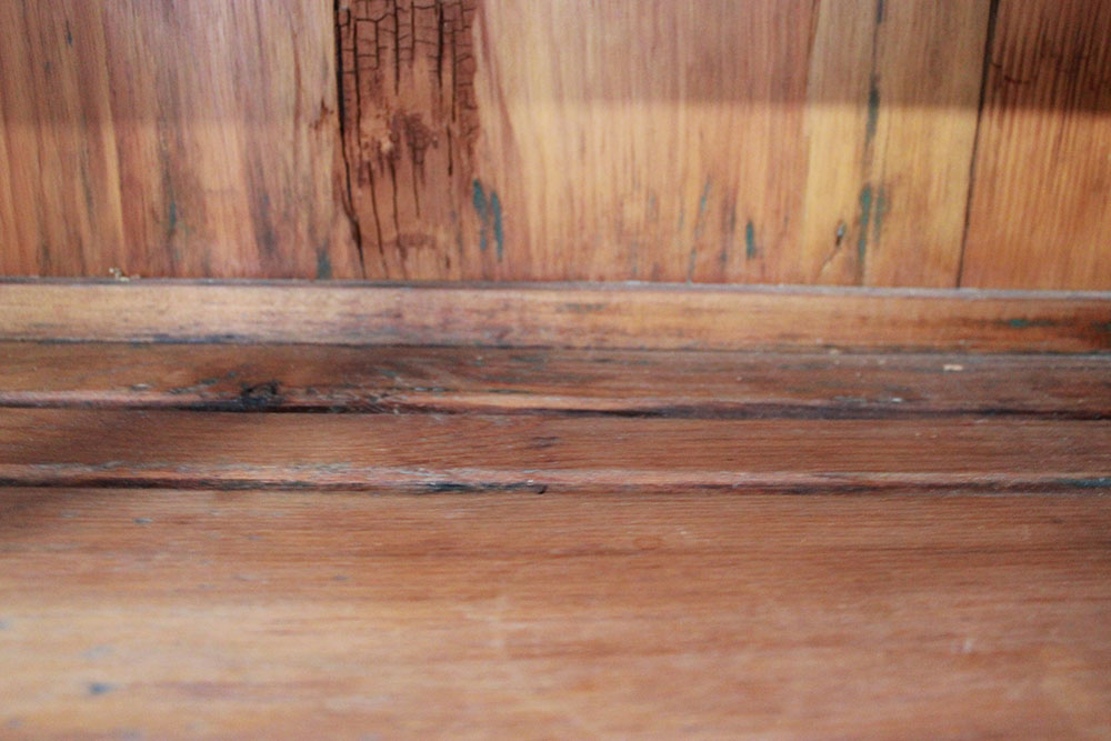 Antique Pine Dutch Cupboard, Circa 1820-1860