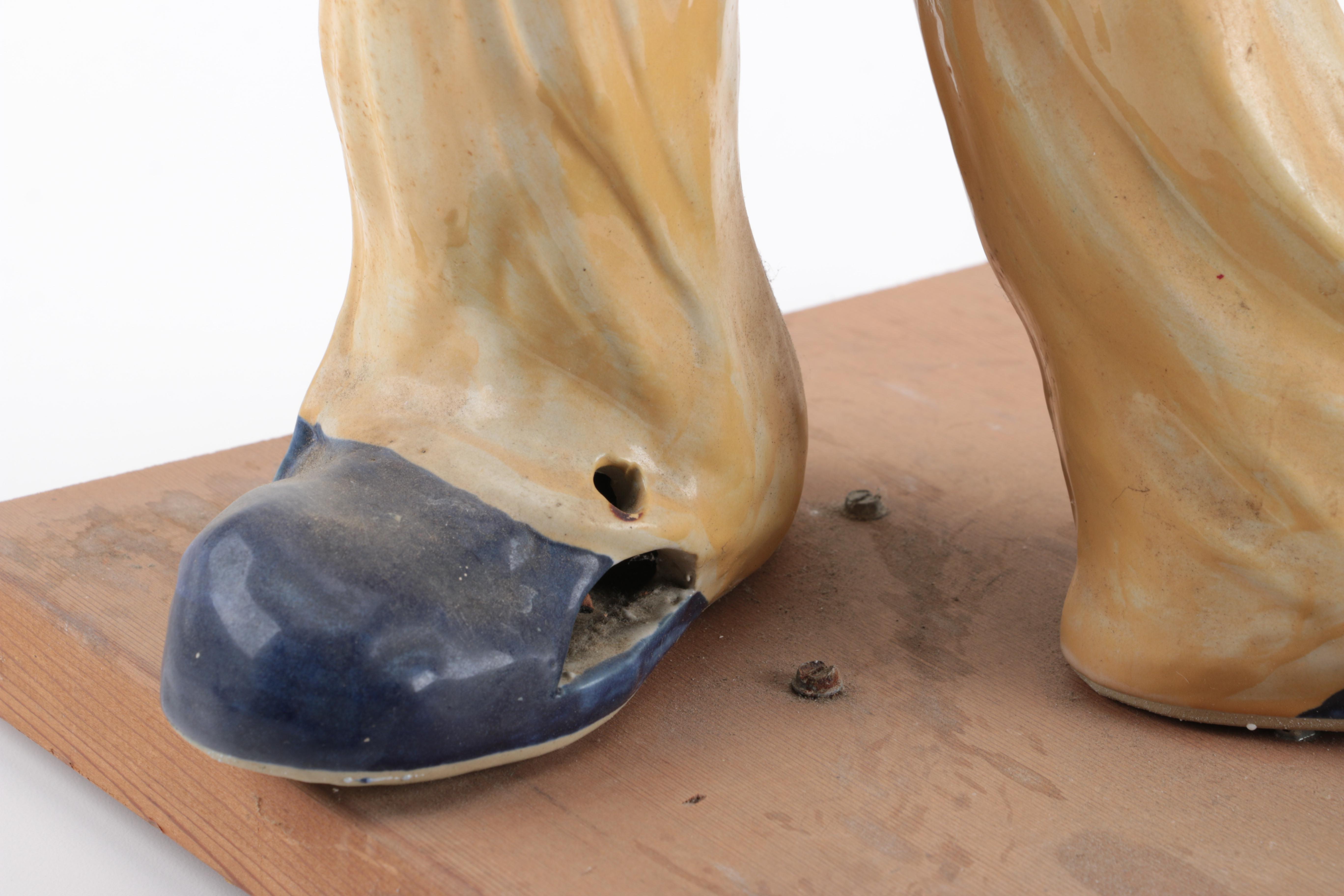 Louisville Stoneware Ceramic Clown Figurine