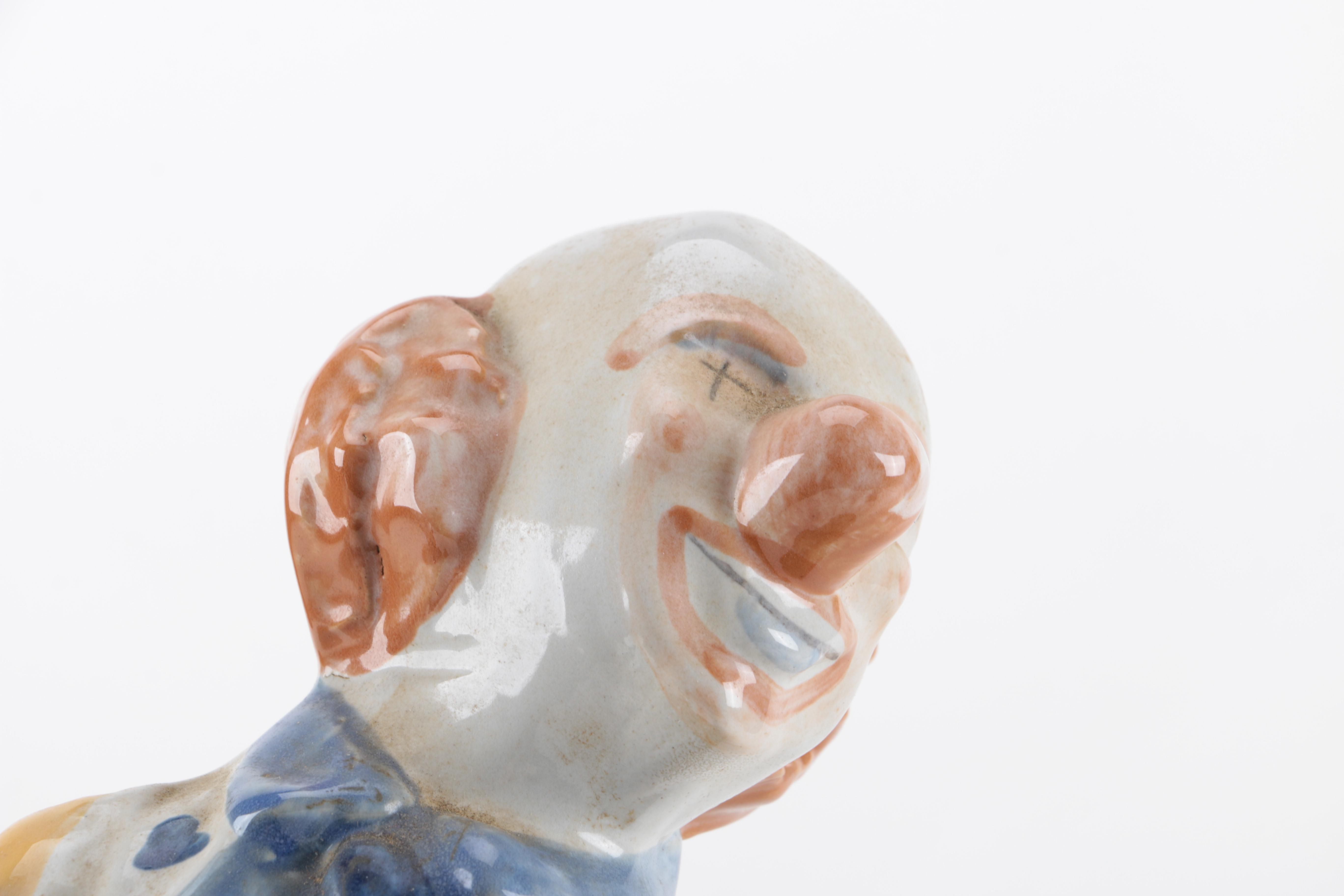 Louisville Stoneware Ceramic Clown Figurine