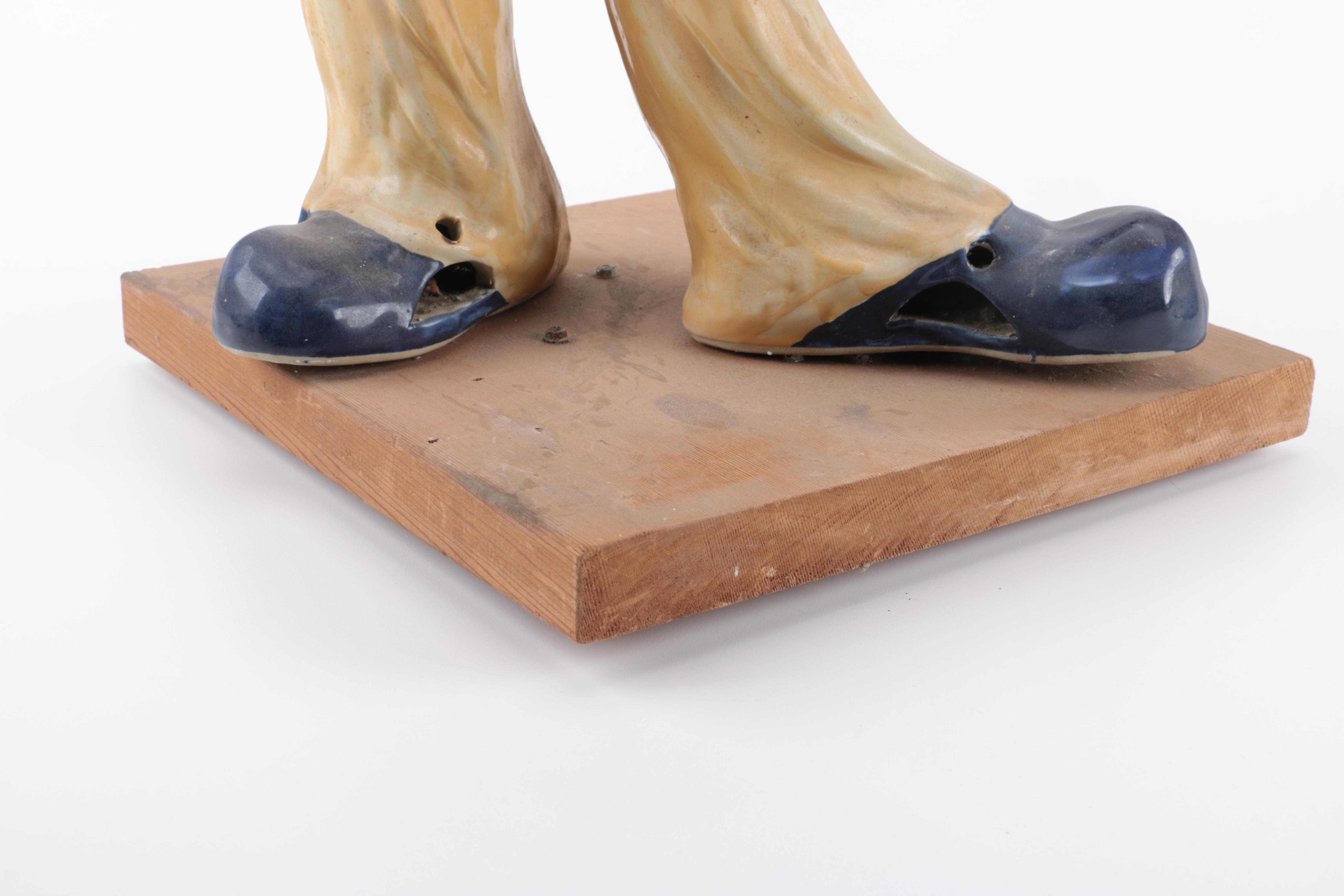 Louisville Stoneware Ceramic Clown Figurine