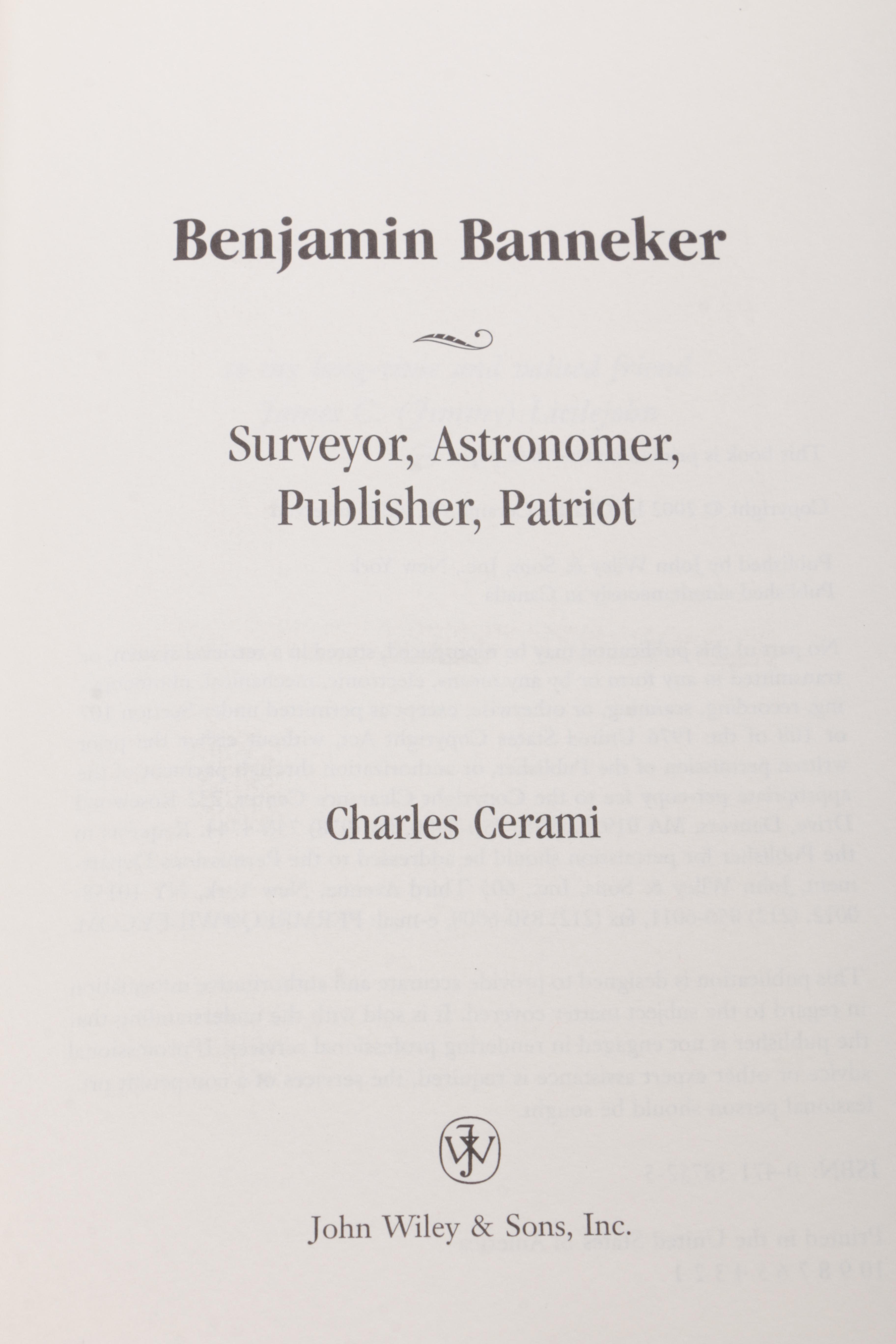 Biographies and Memoirs