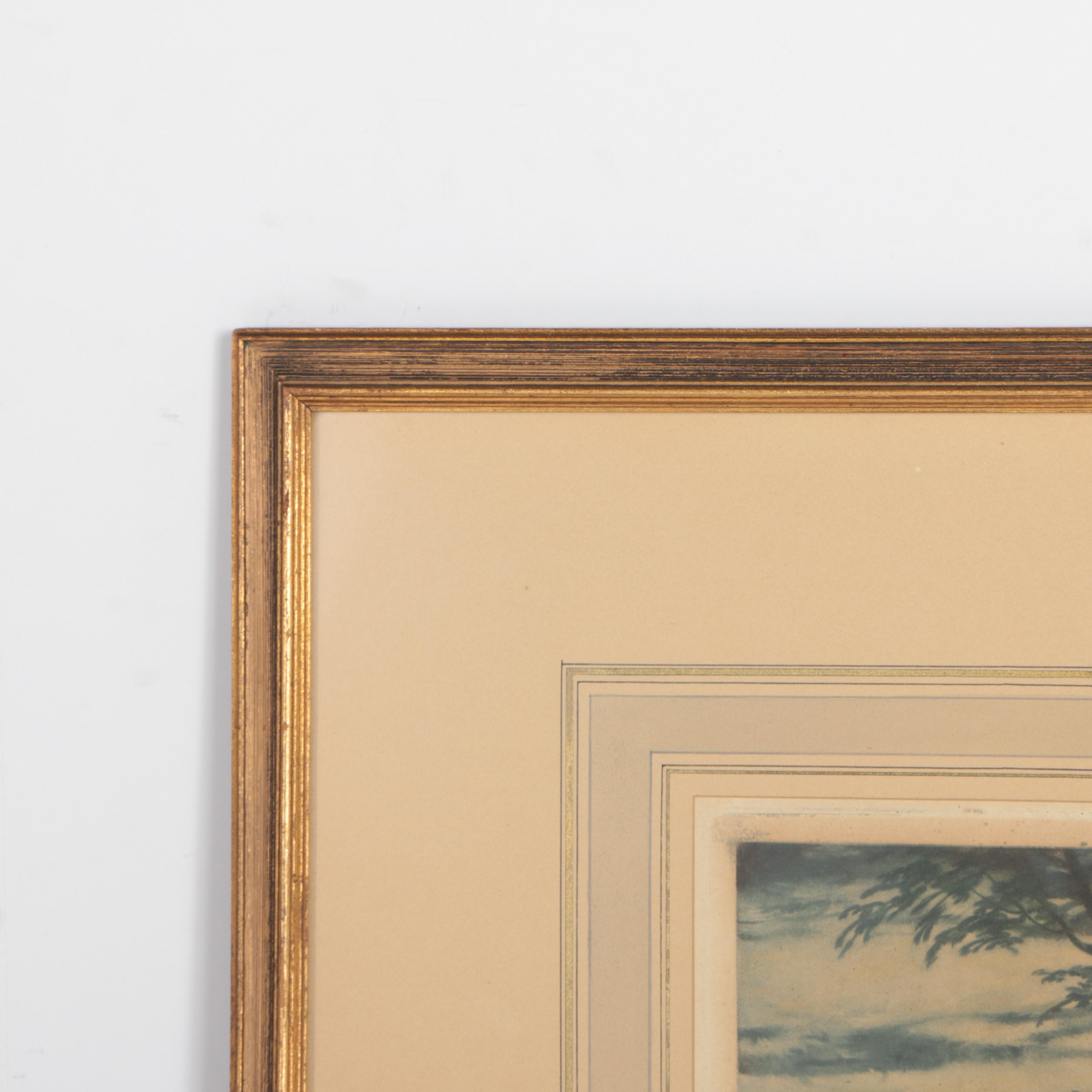 Restrike Mezzotint After Sir Joshua Reynolds' "Lady Bampfylde"