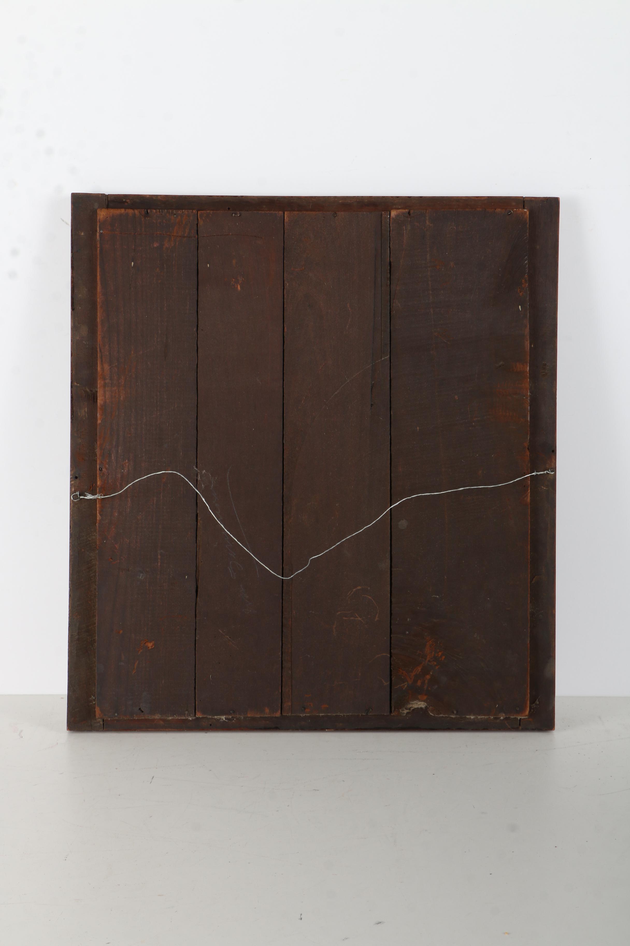 Wood Framed Wall Mirror