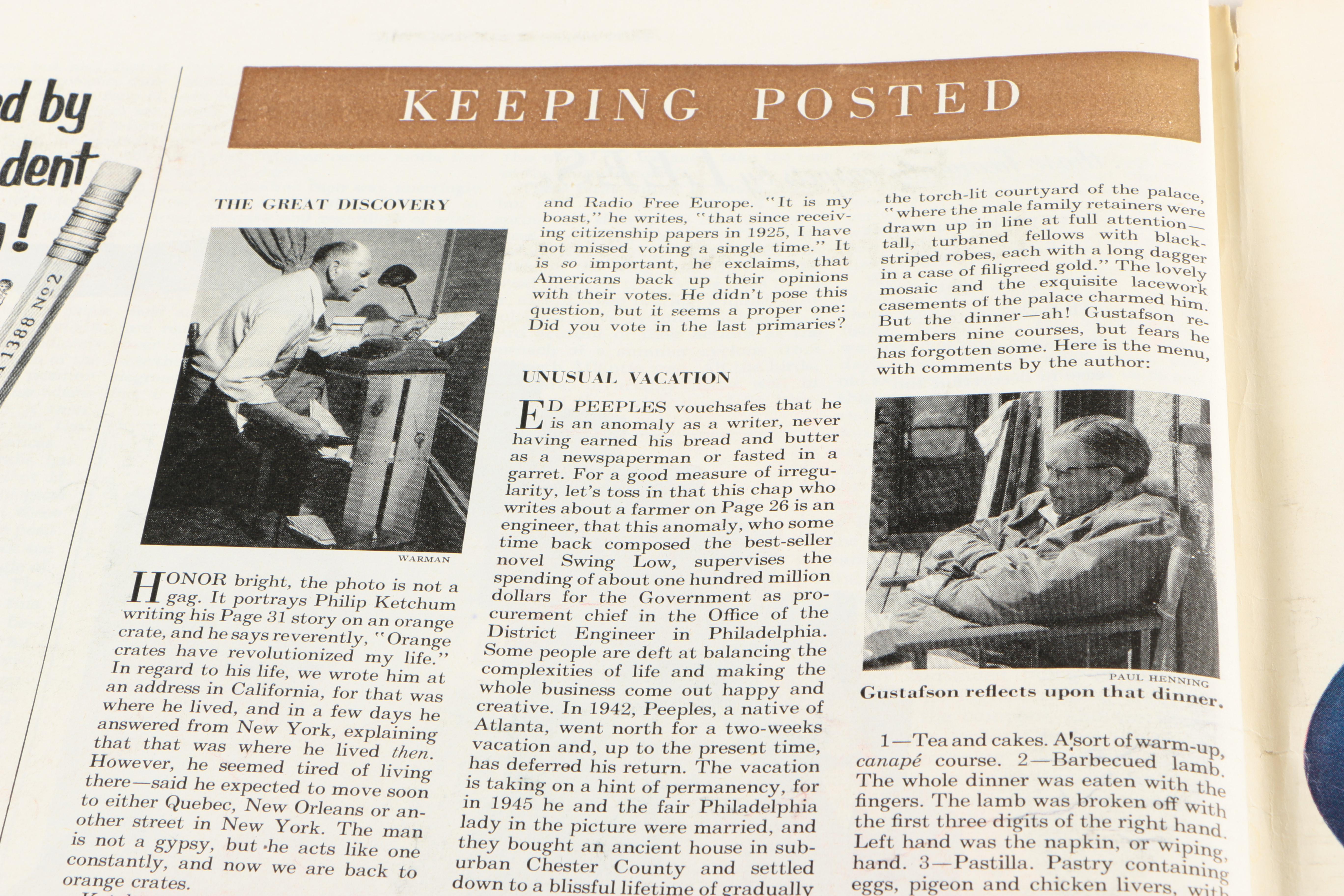 October 24, 1953 Vol. 226, No. 17 "The Saturday Evening Post"