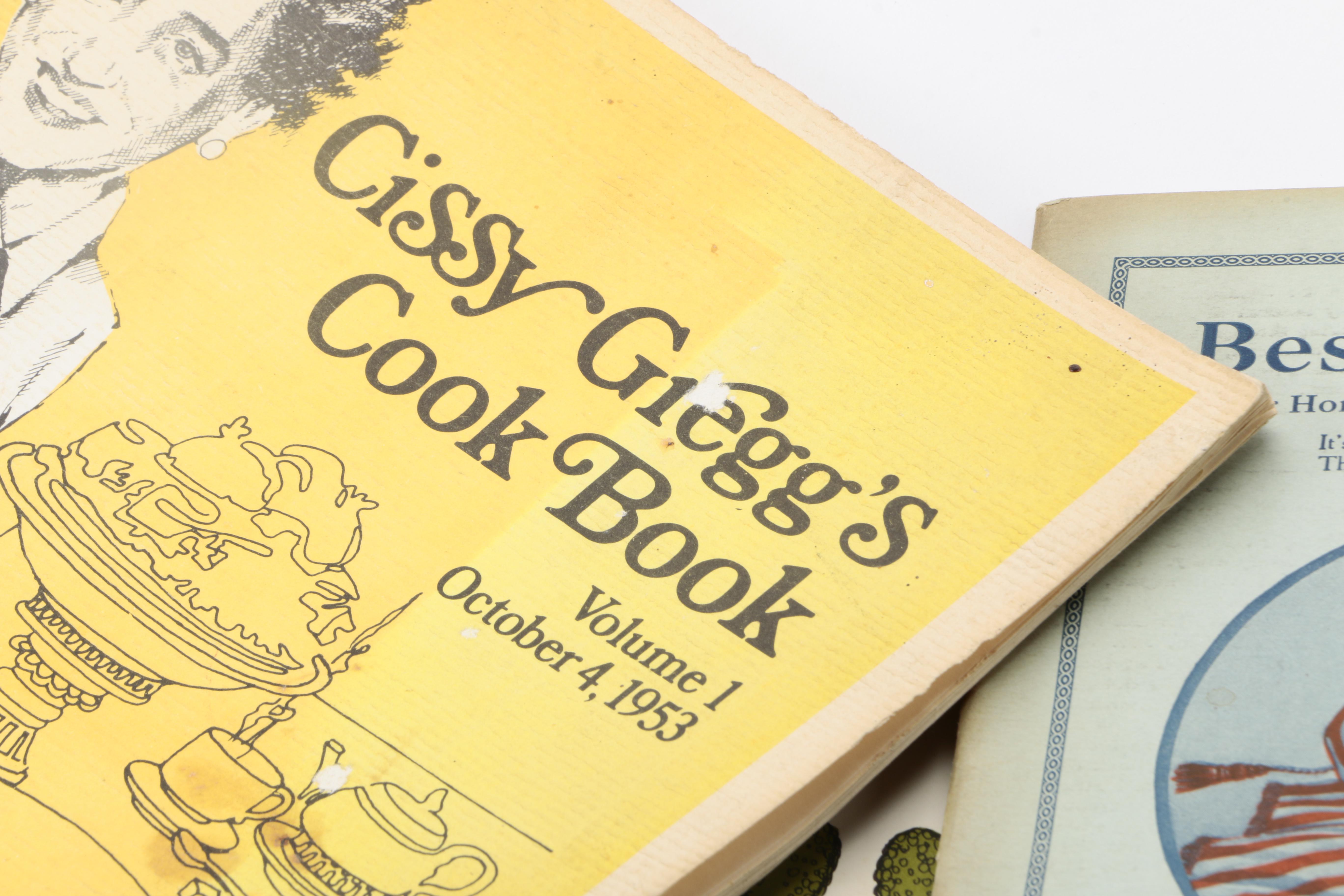Ephemera Including "Cissy Gregg's Cook Book, Volume 1"