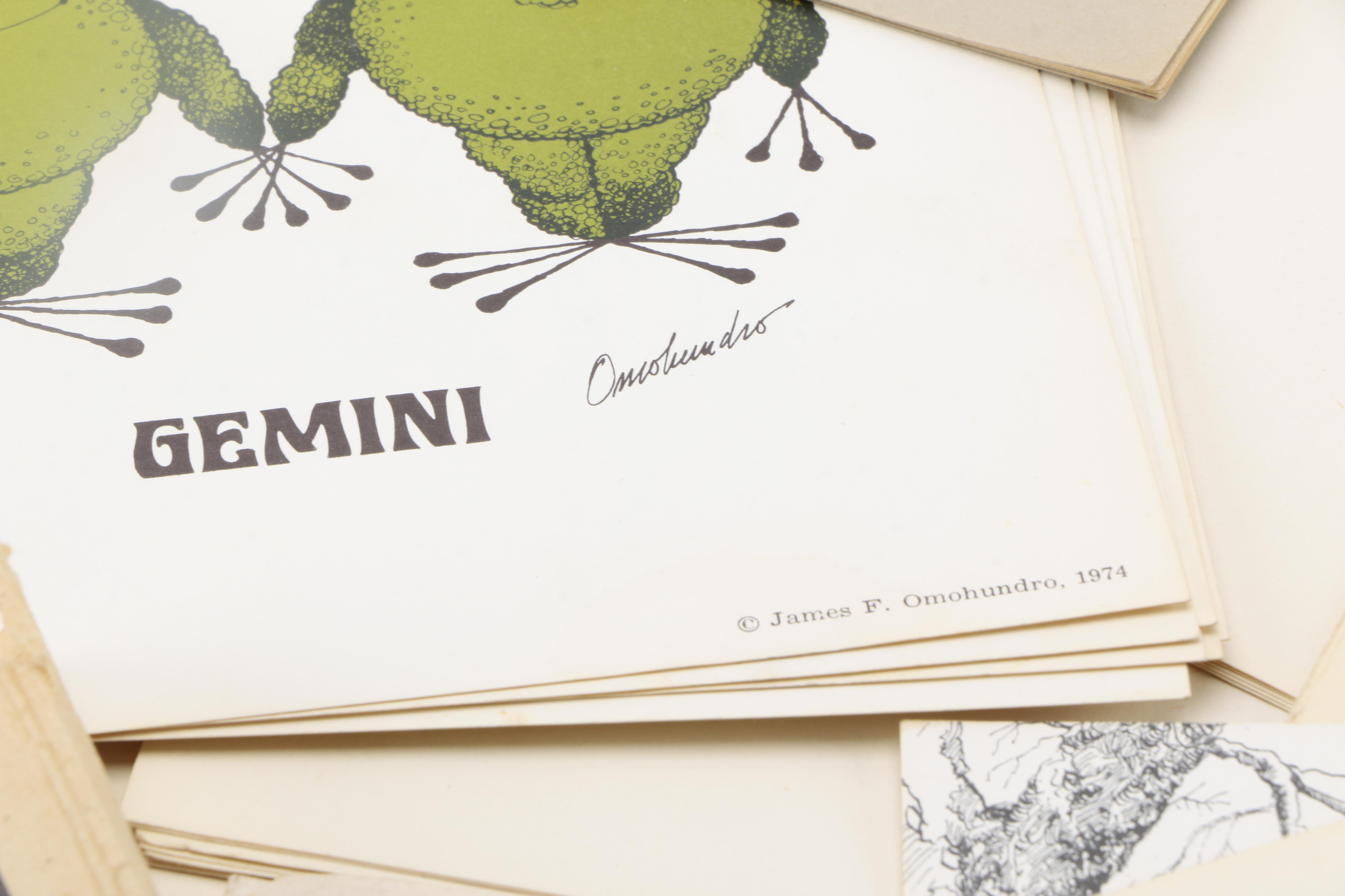 Ephemera Including "Cissy Gregg's Cook Book, Volume 1"