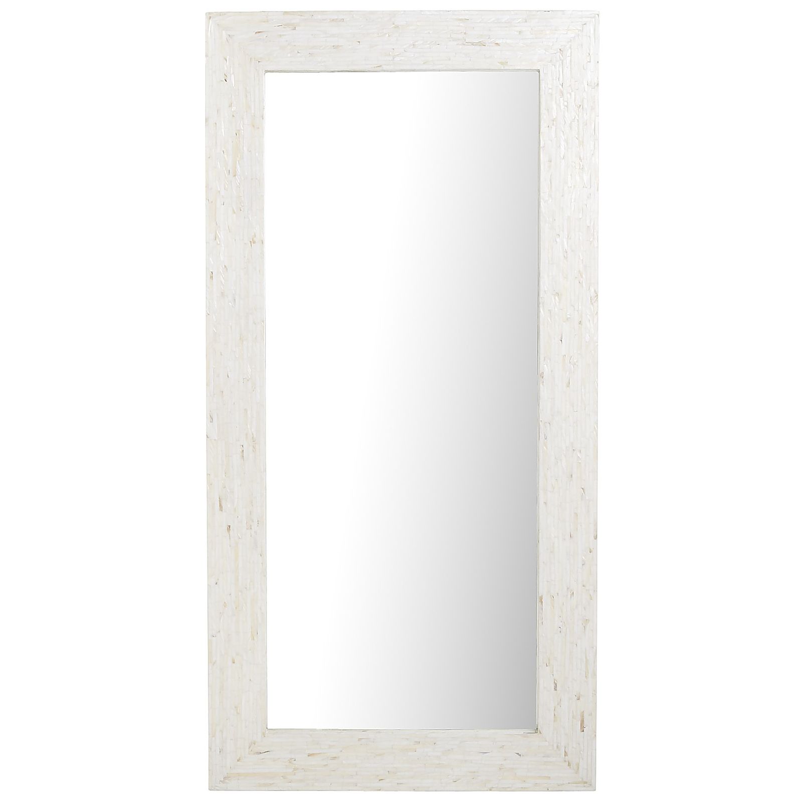Pier 1 Imports Ivory Mother of Pearl Floor Mirror