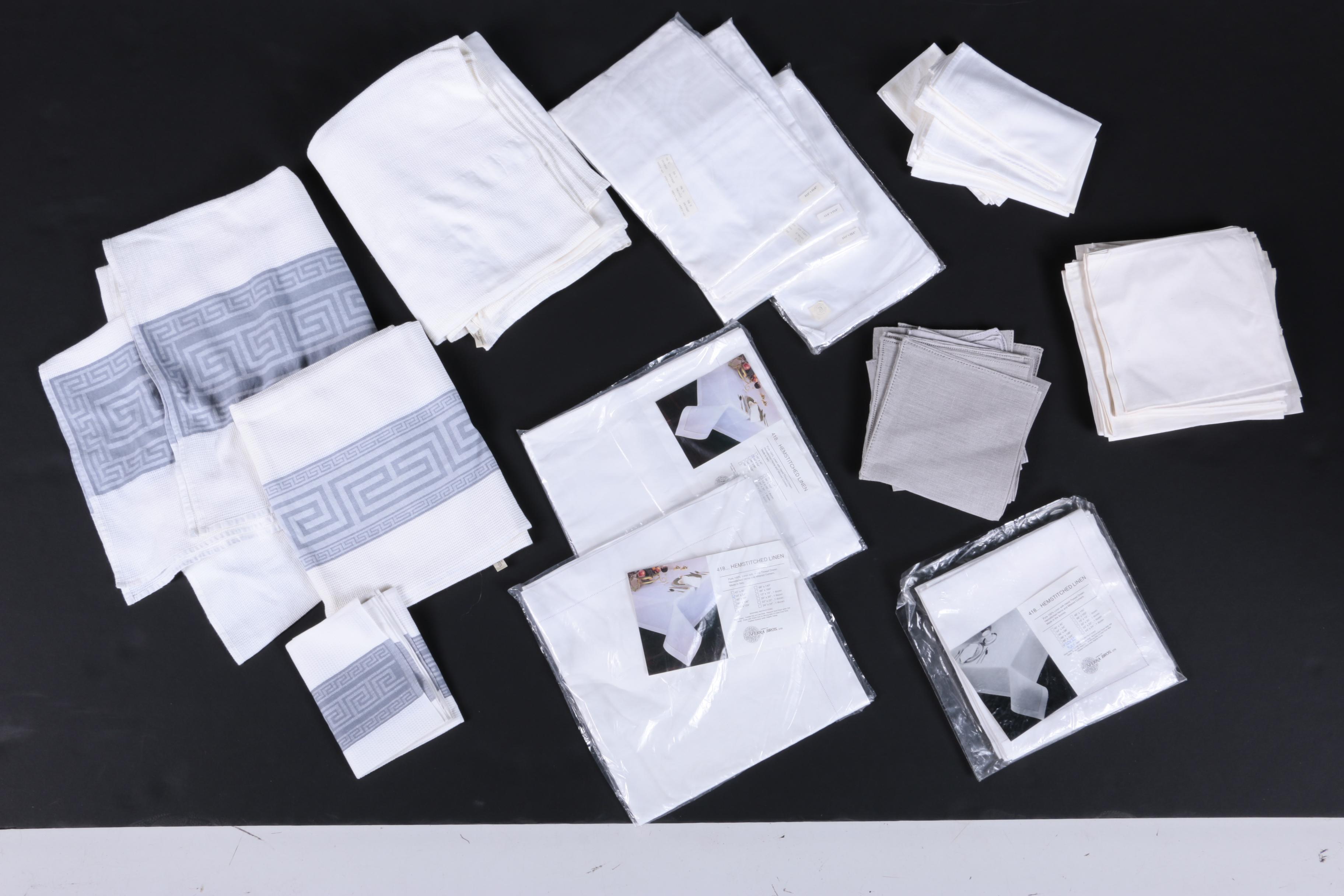 Collection of Tablecoths and Napkins