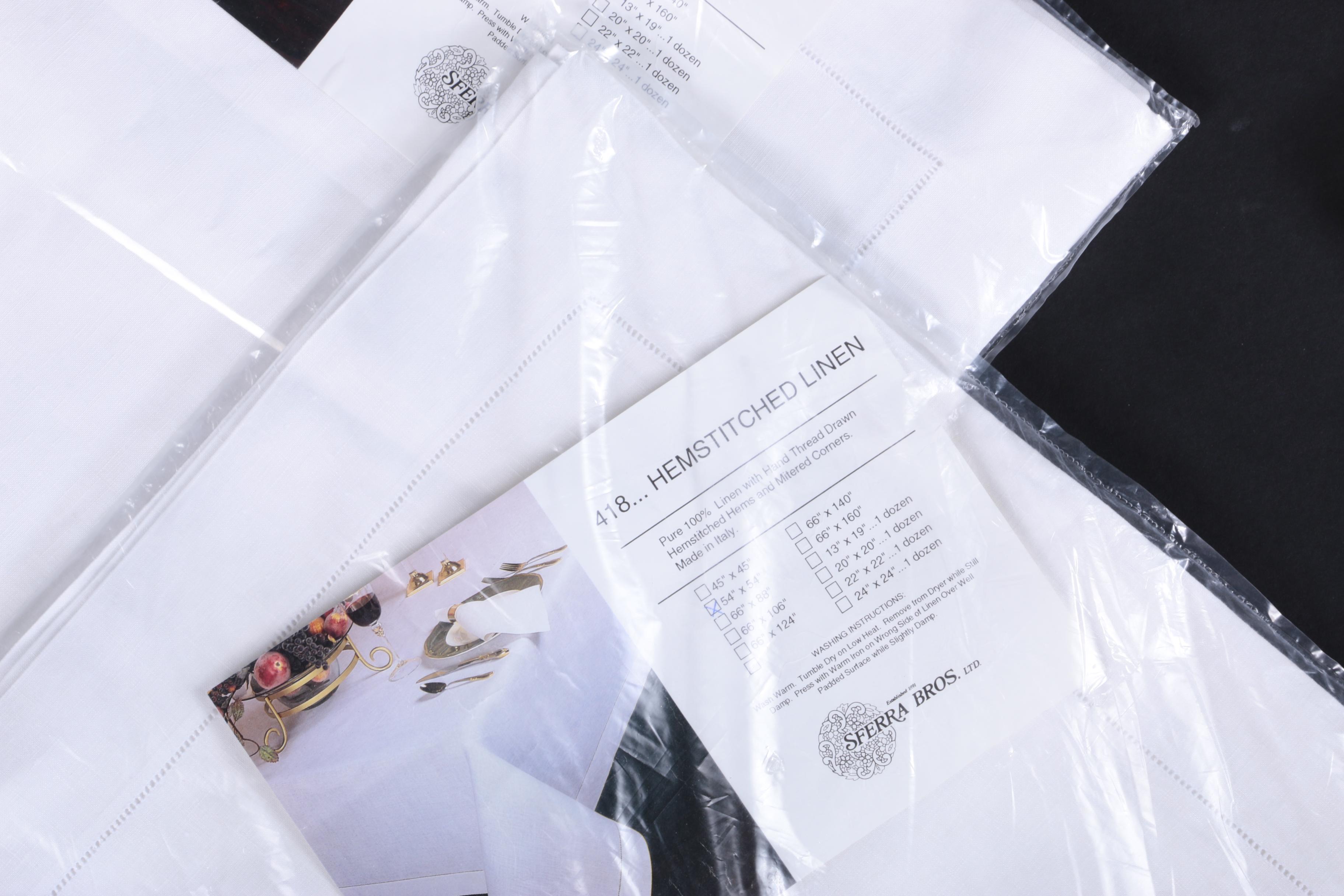 Collection of Tablecoths and Napkins