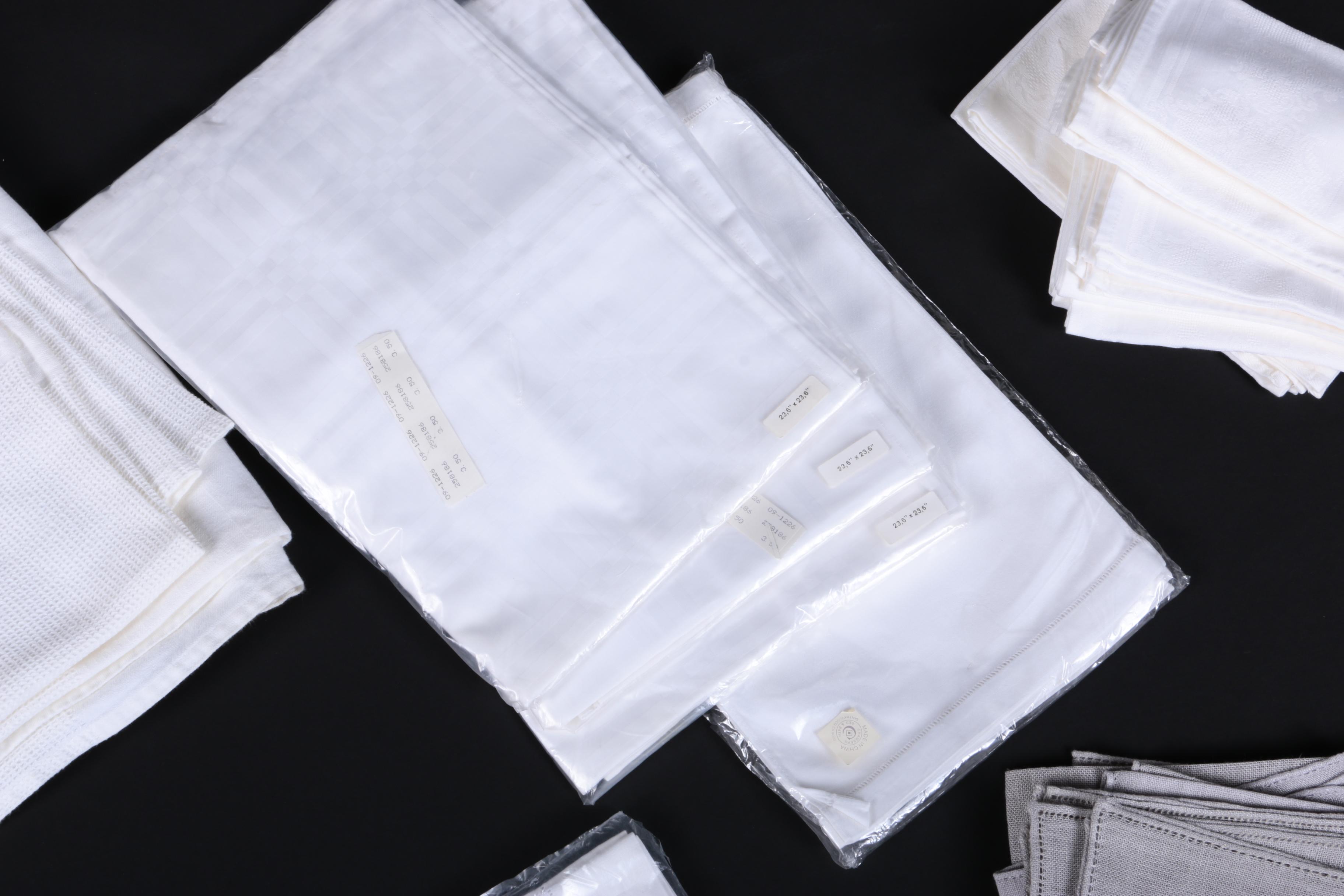 Collection of Tablecoths and Napkins