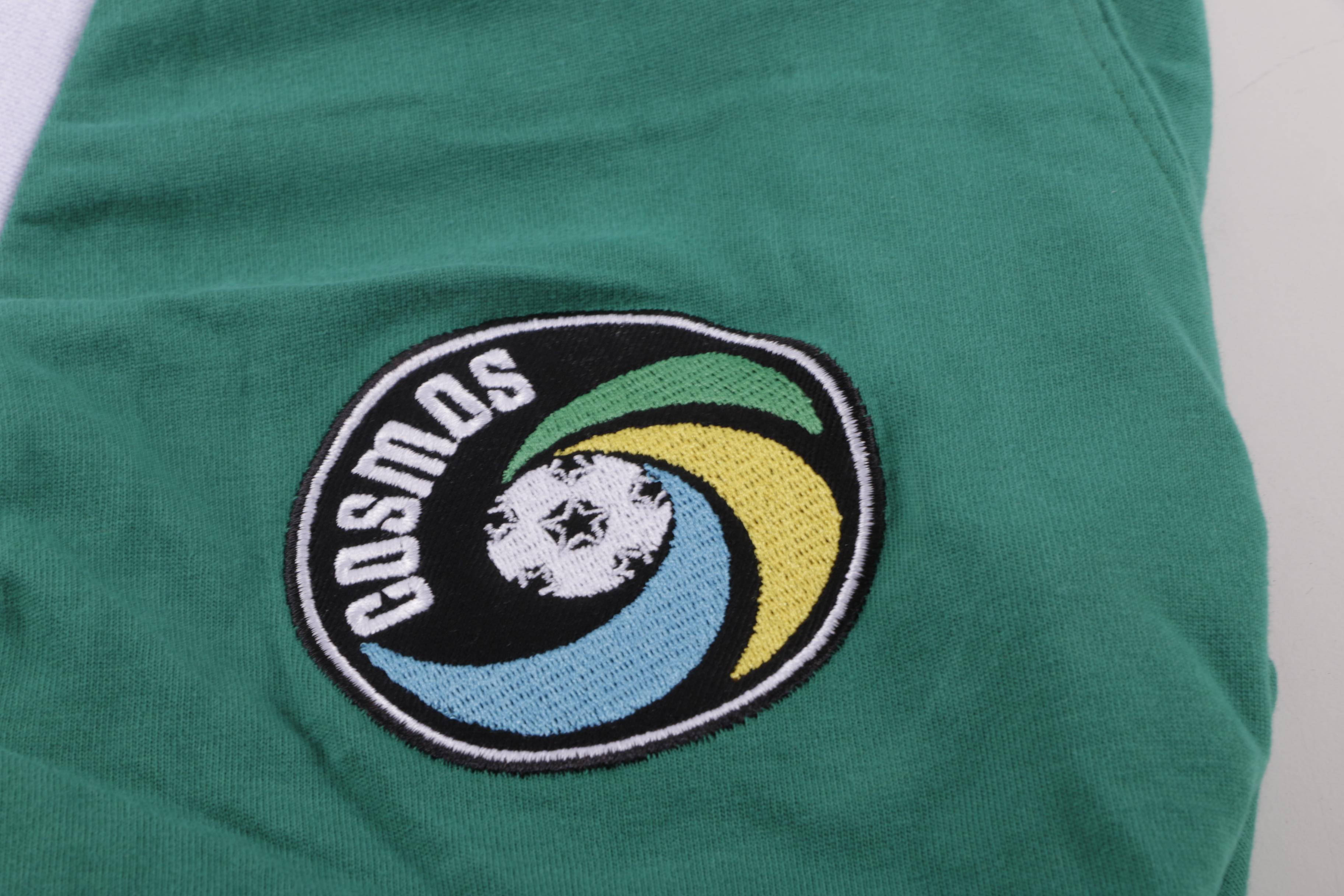 Vintage Pele Signed New York Cosmos Jersey