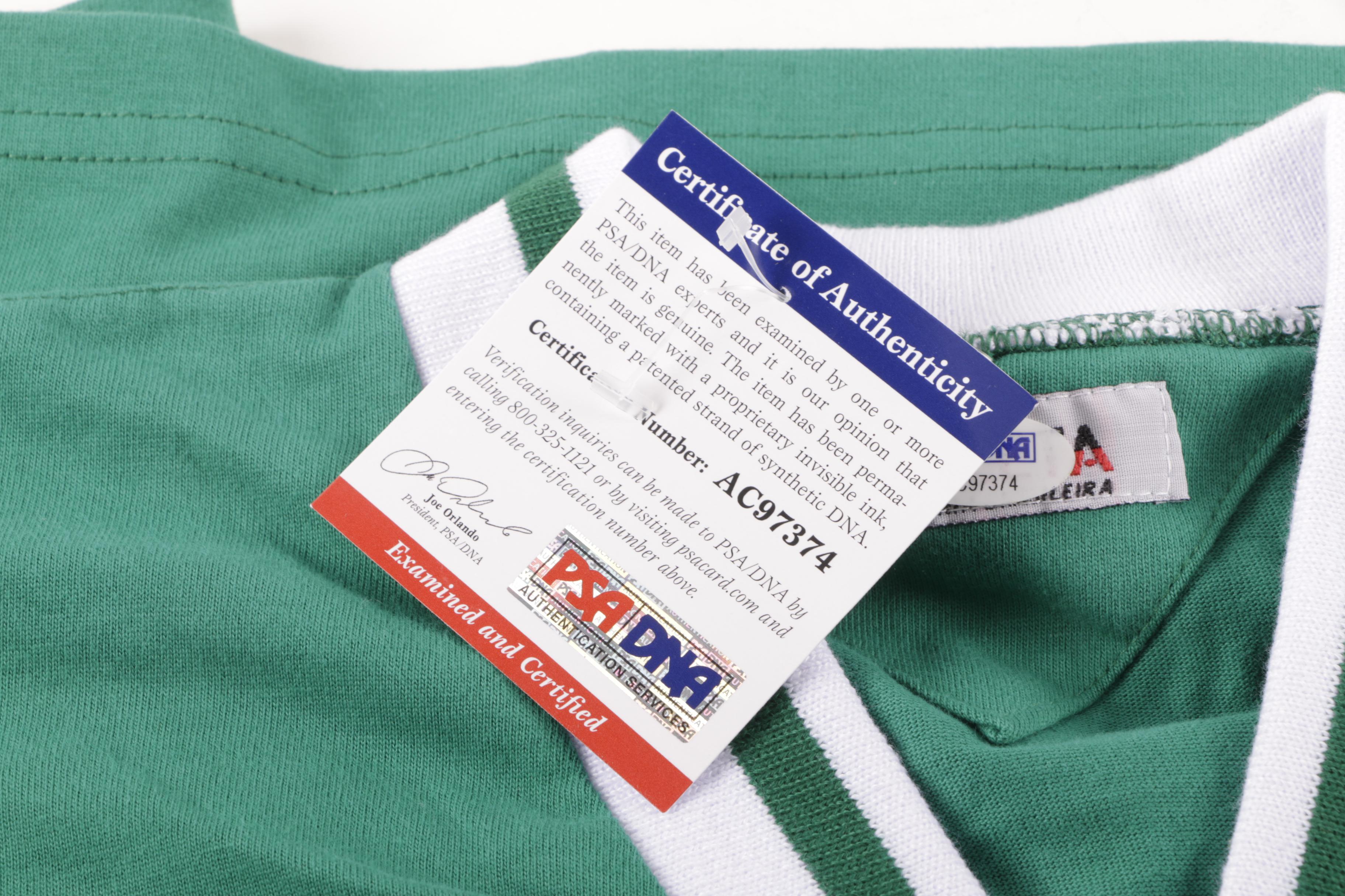 Vintage Pele Signed New York Cosmos Jersey