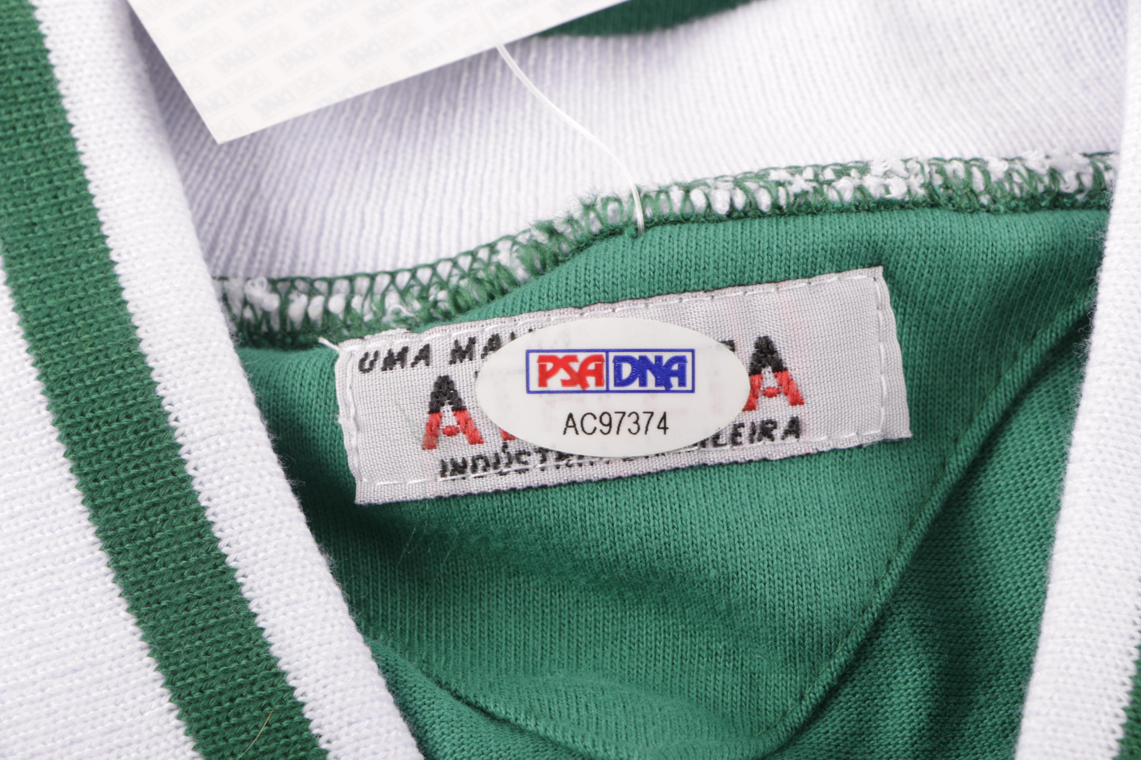 Vintage Pele Signed New York Cosmos Jersey