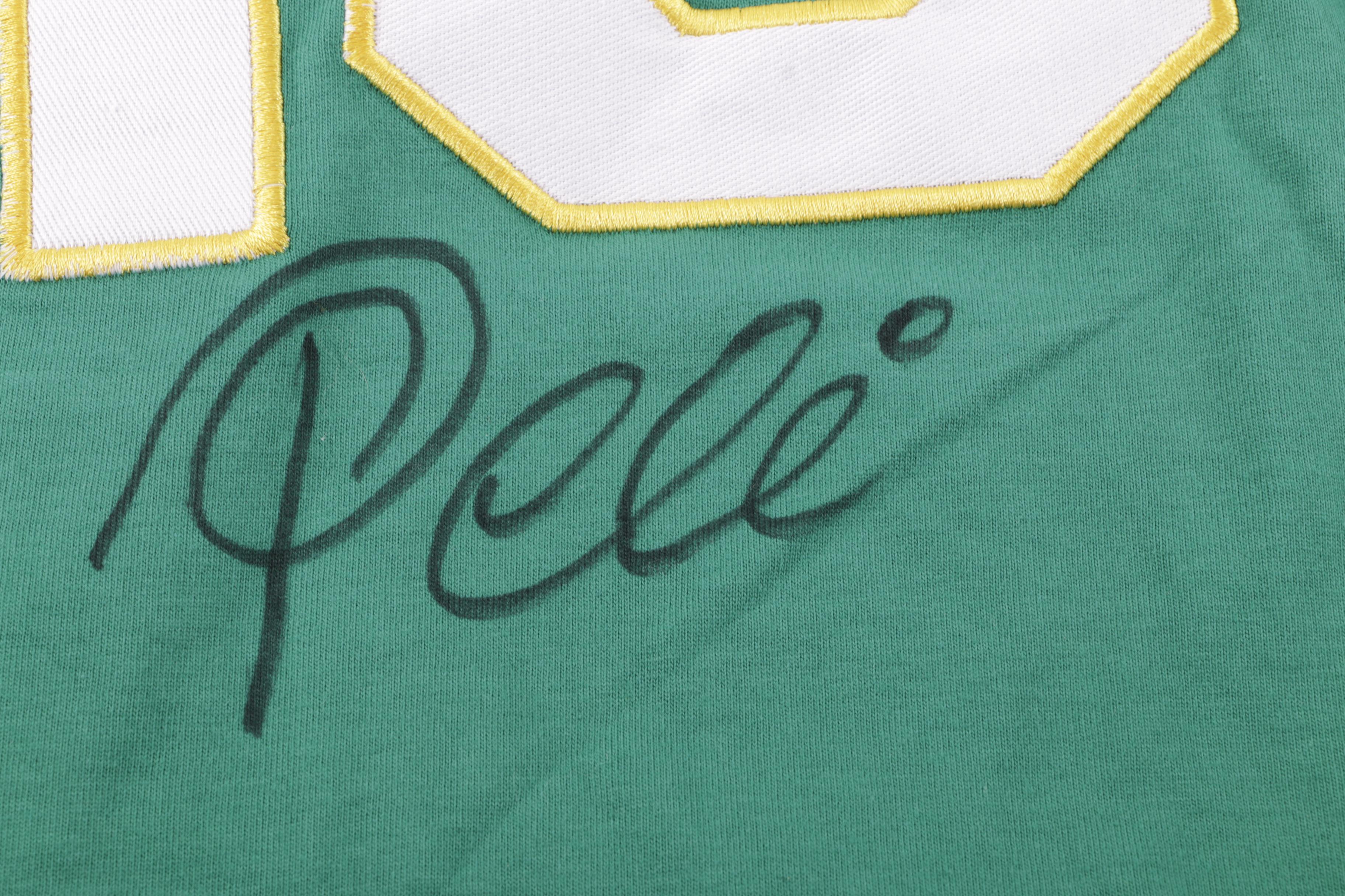 Vintage Pele Signed New York Cosmos Jersey
