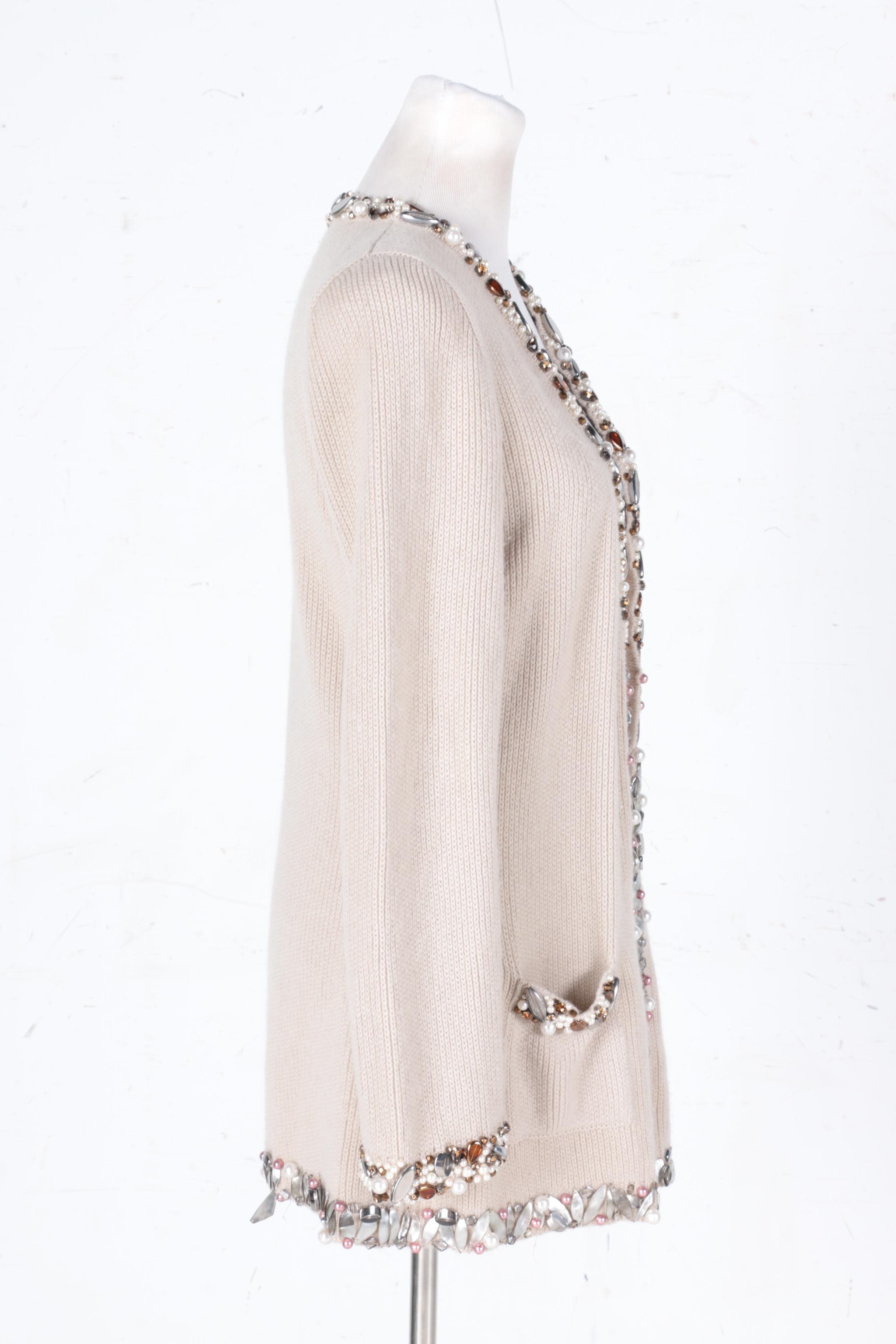 Oscar de la Renta Cashmere Cardigan