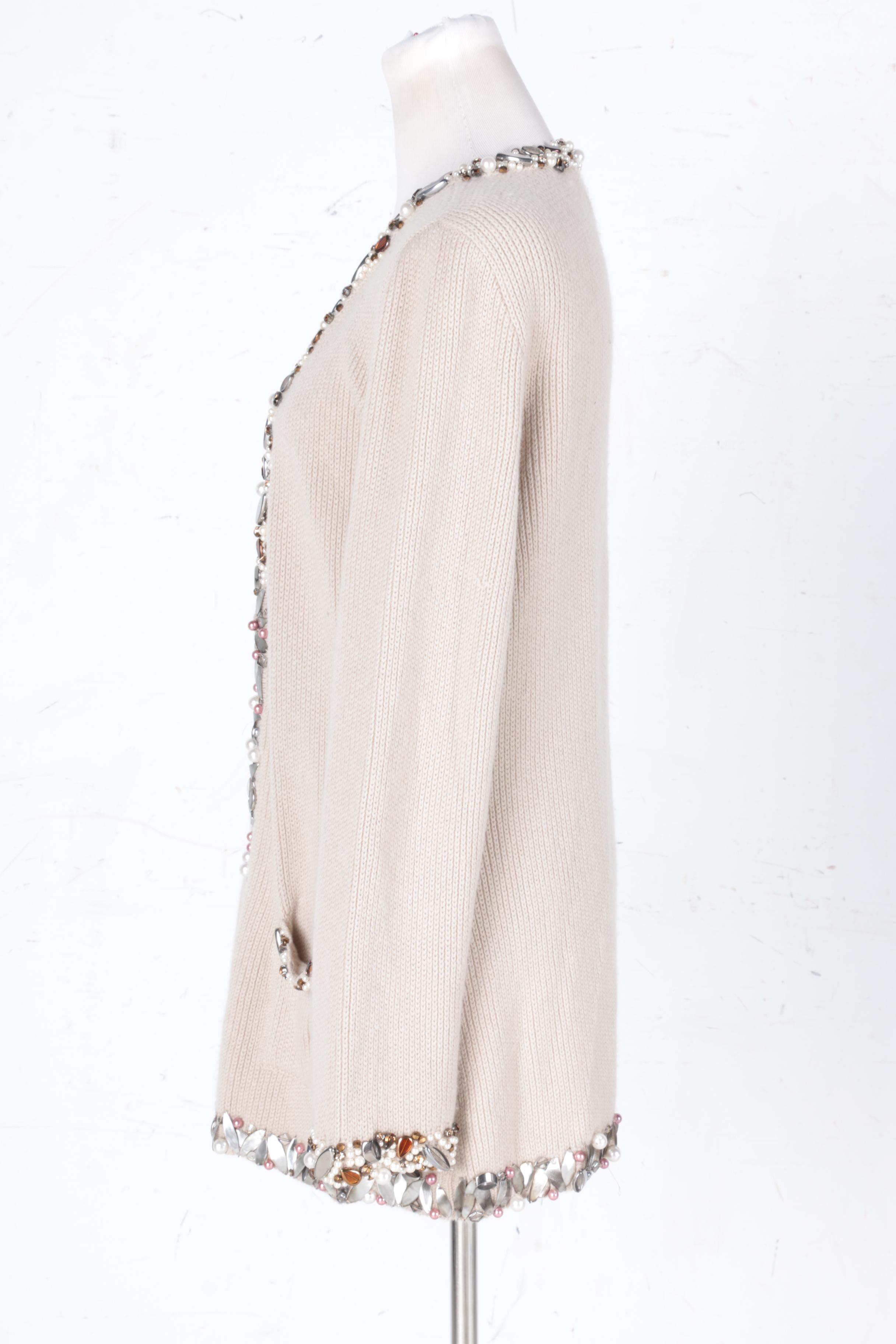 Oscar de la Renta Cashmere Cardigan