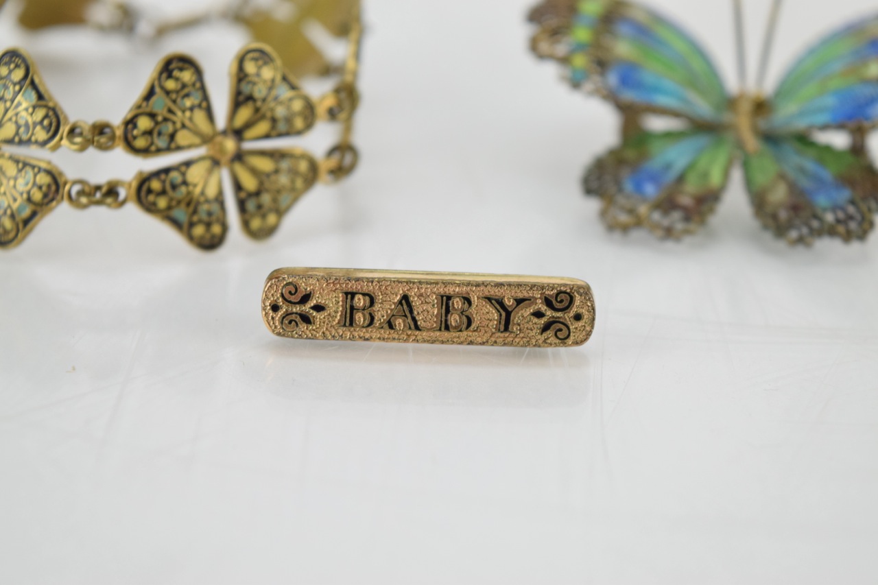 Vintage Enameled Jewelry