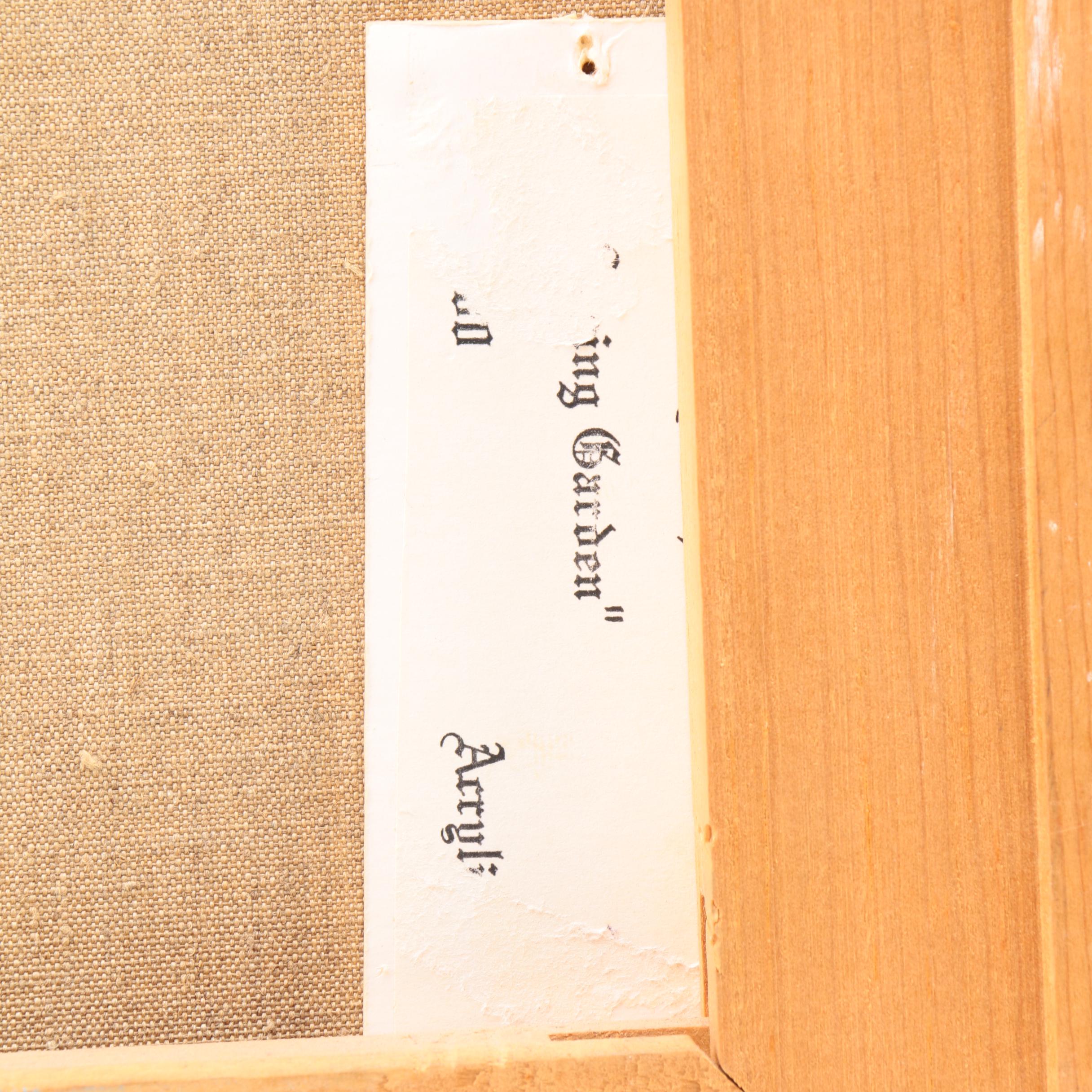 Maurice Ehlinger Oil on Canvas Portrait of a Woman