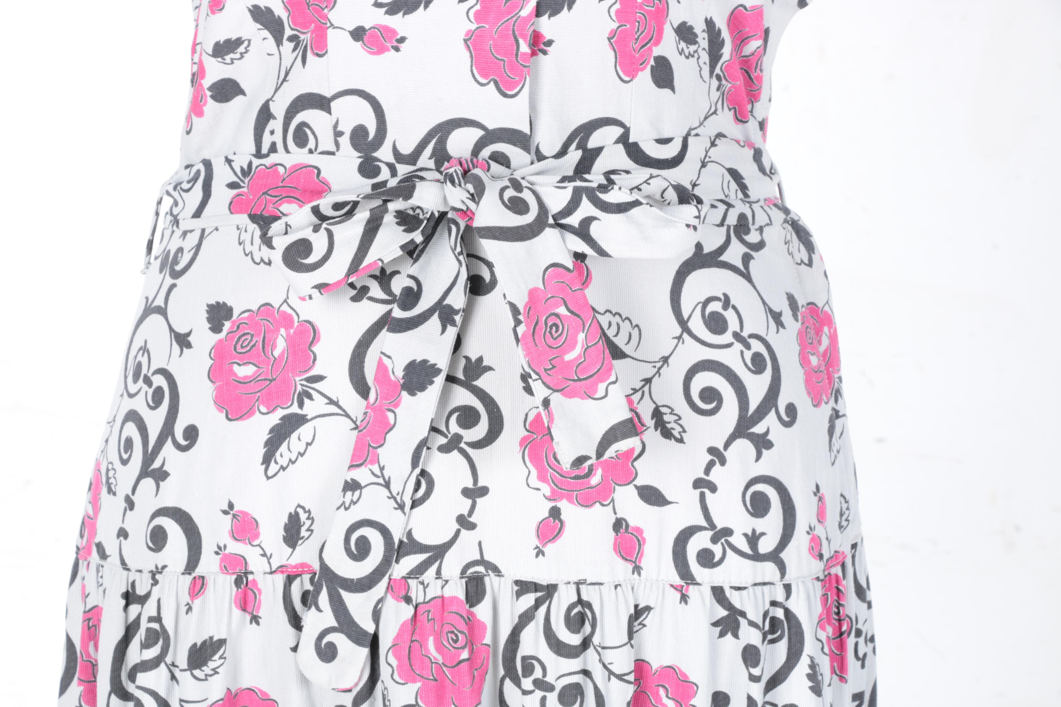 Vintage Handmade Floral Dress
