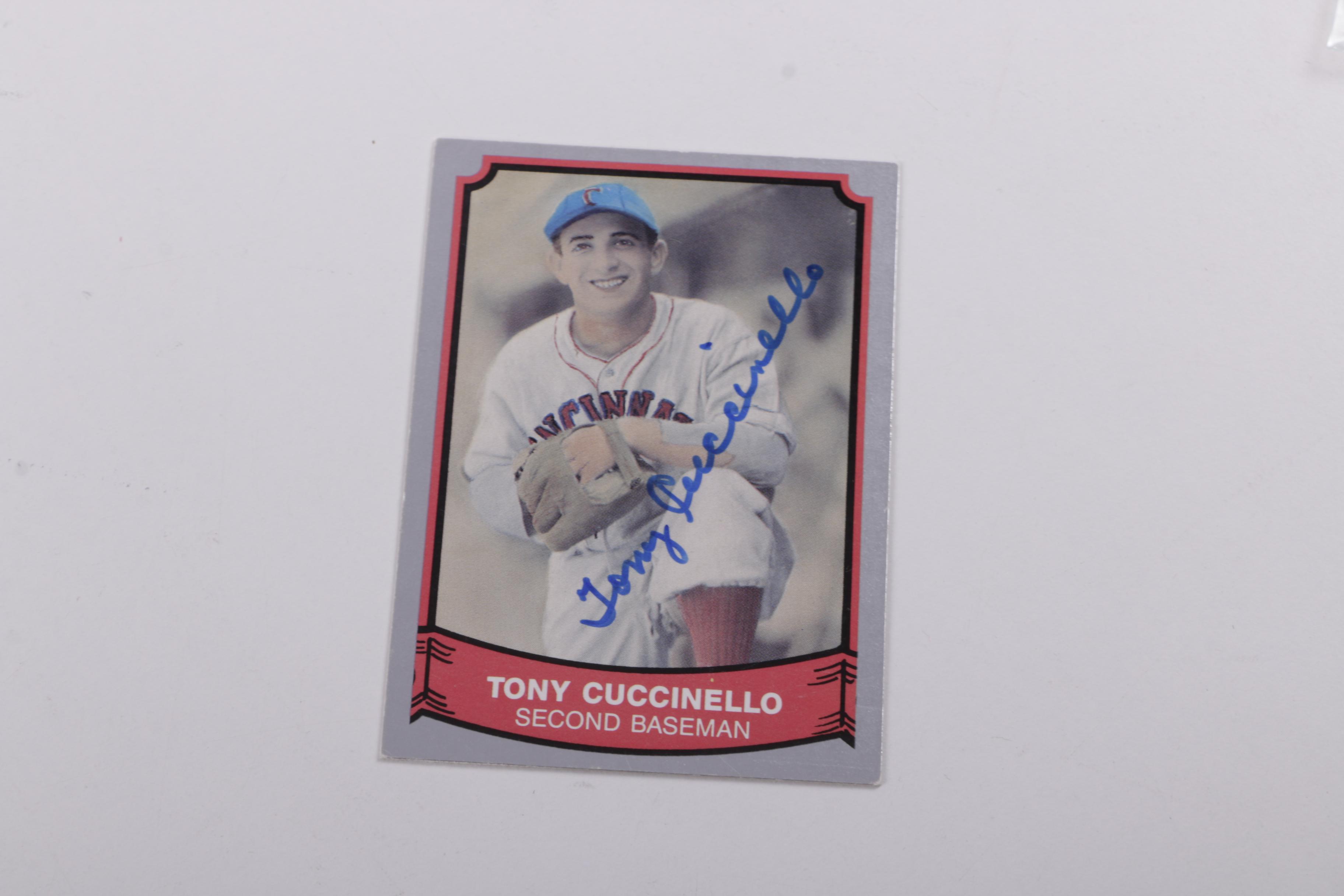 Collection of Autographed Baseball Cards