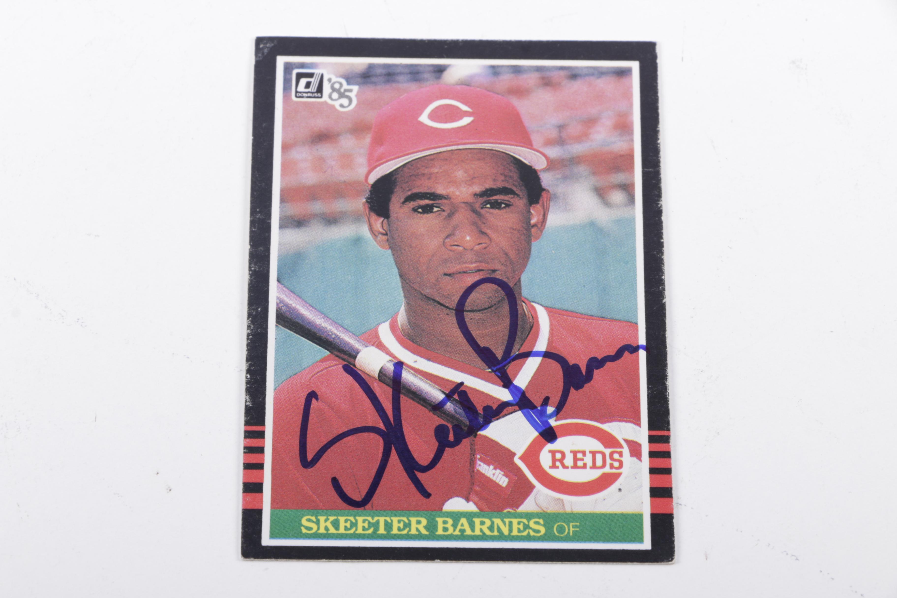 Collection of Autographed Baseball Cards