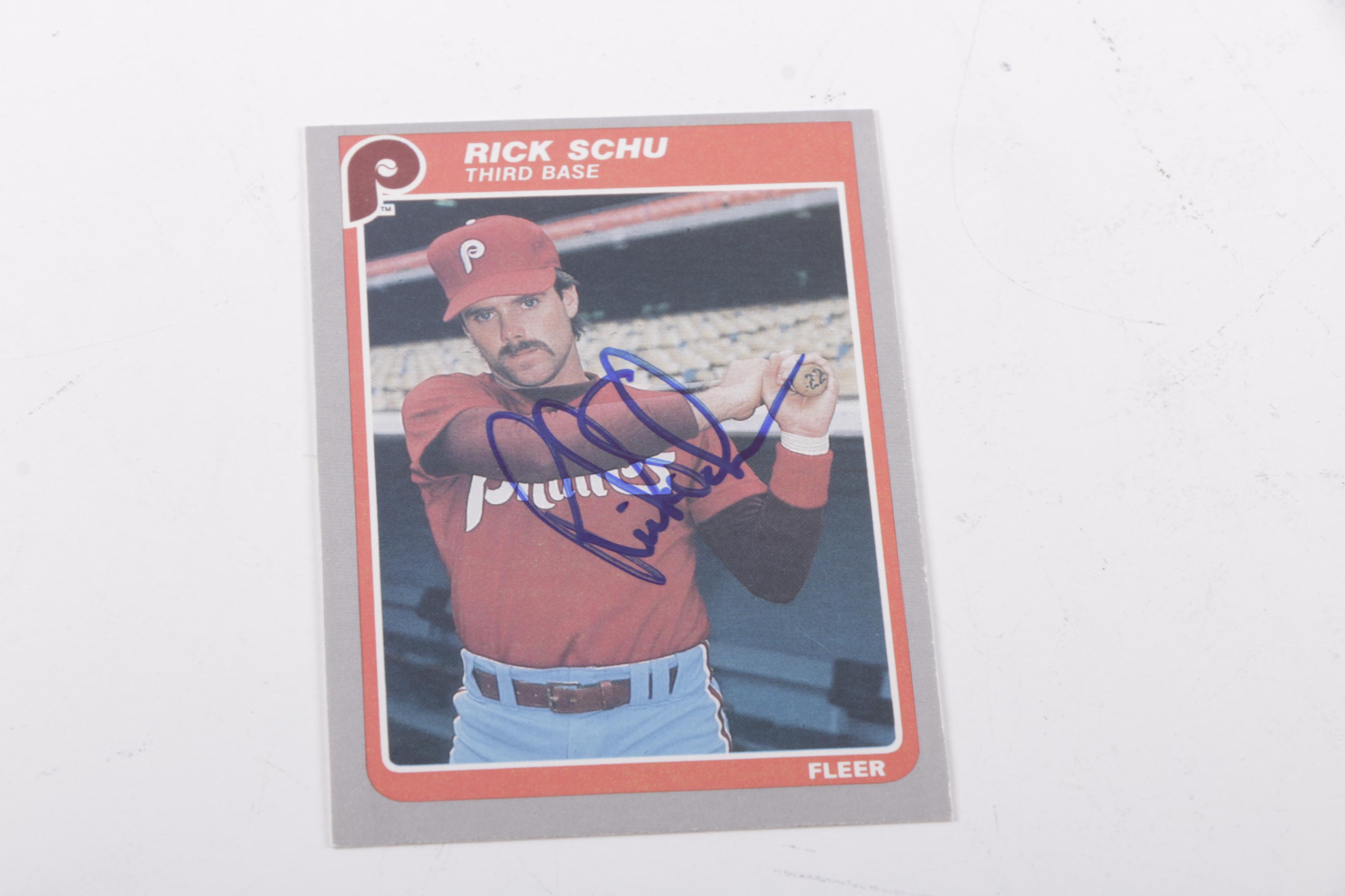 Collection of Autographed Baseball Cards