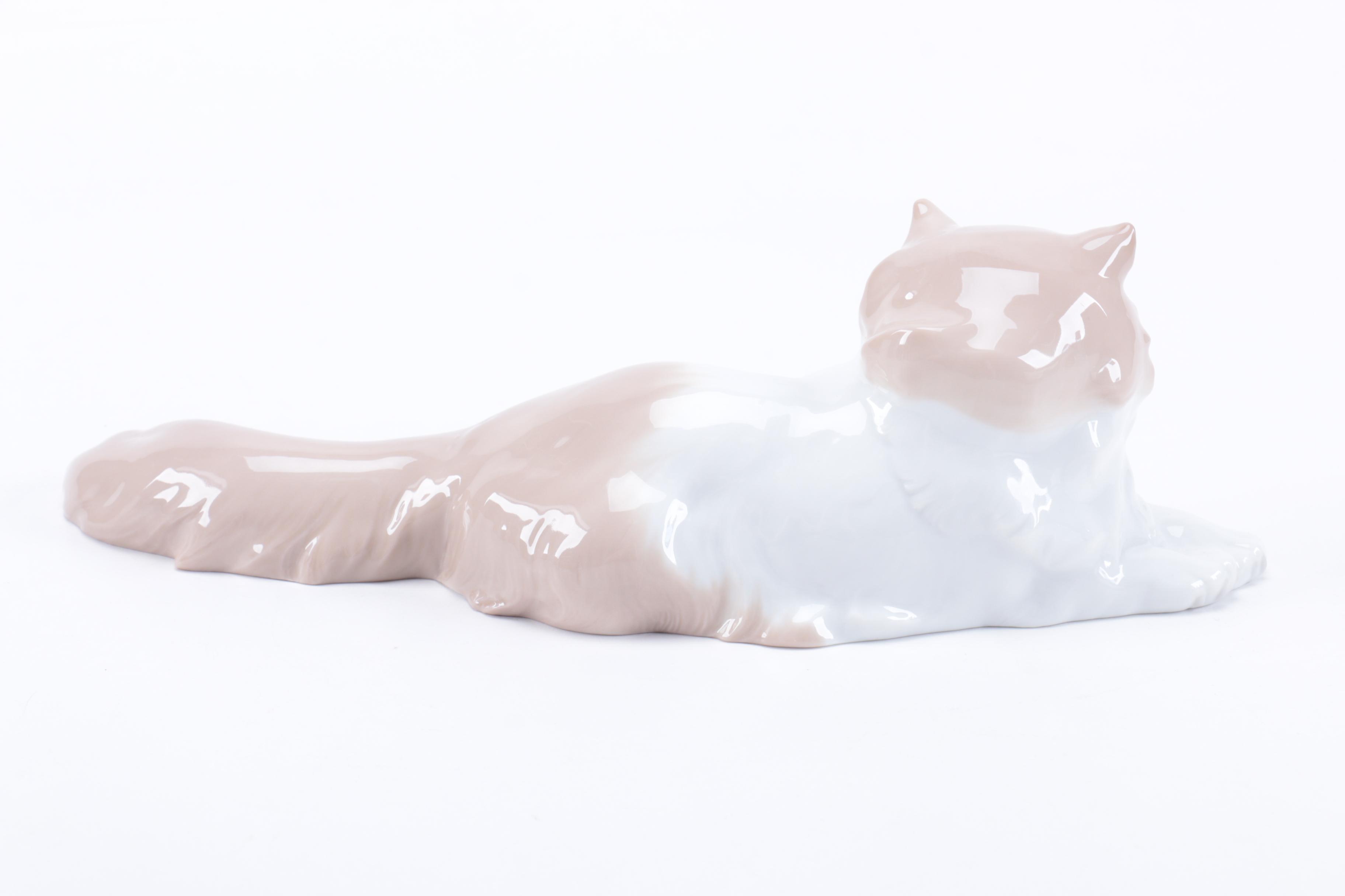 NAO "Angora Cat" Figurine