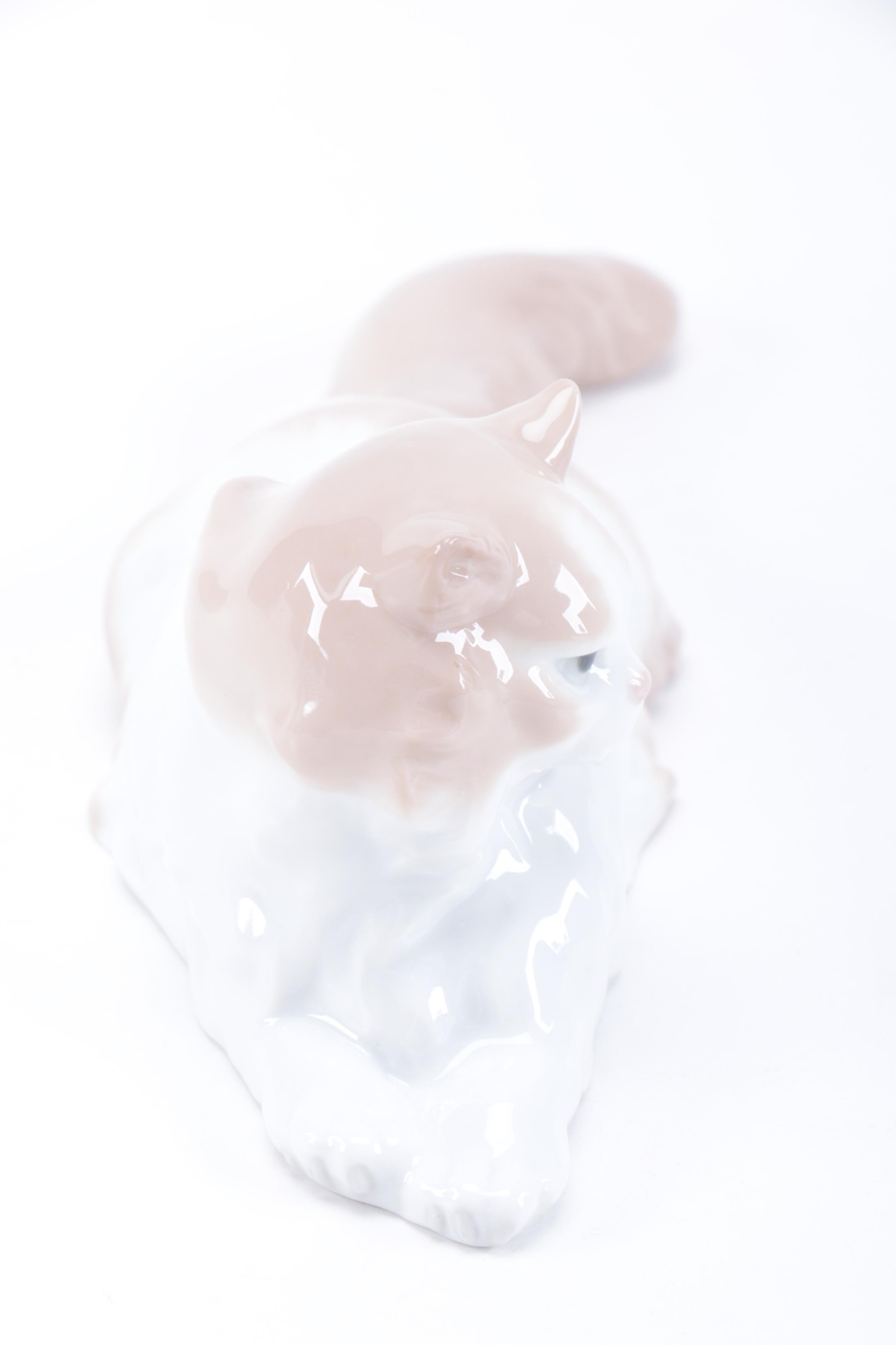 NAO "Angora Cat" Figurine