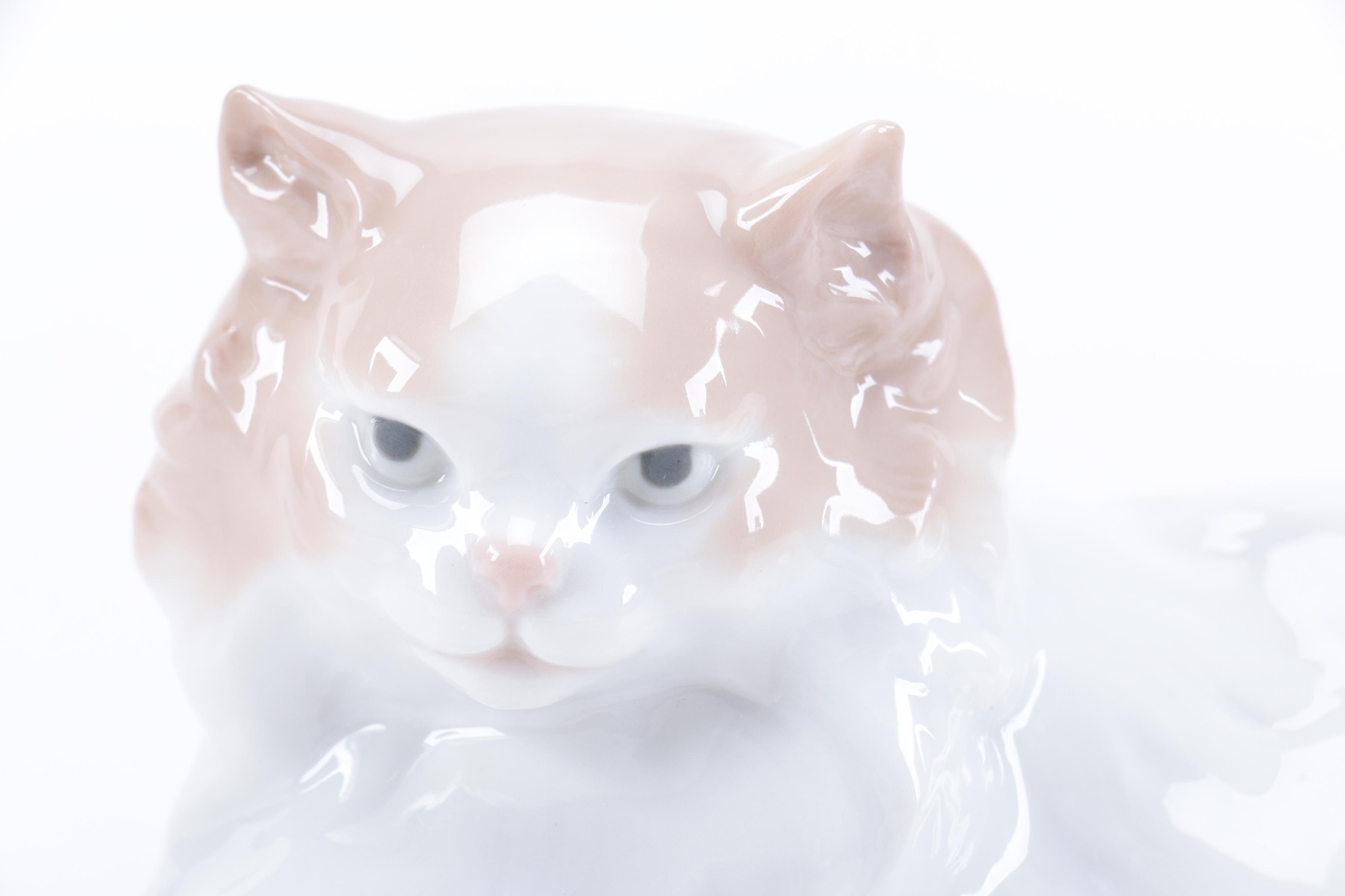 NAO "Angora Cat" Figurine