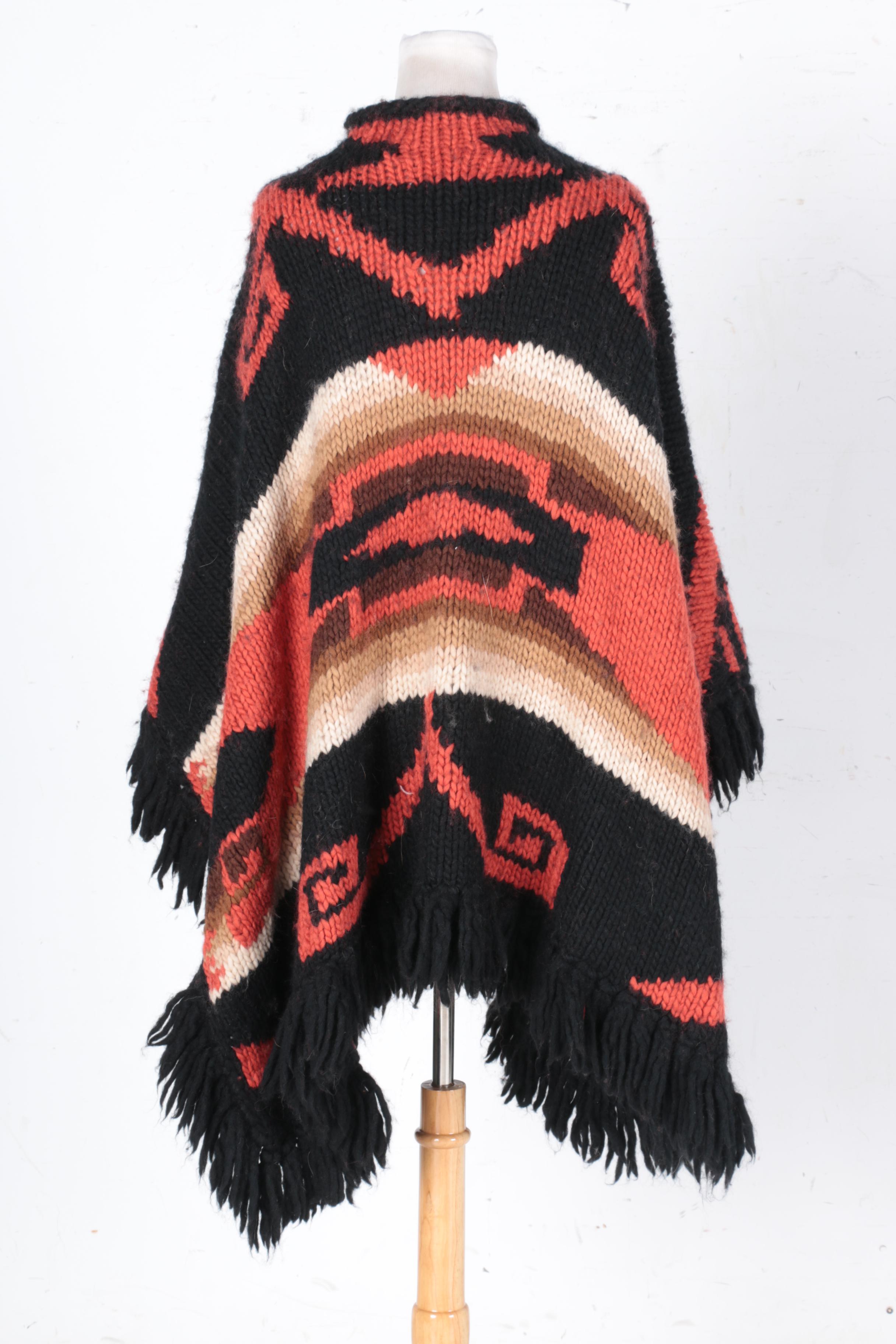 Lauren Ralph Lauren Knit Poncho