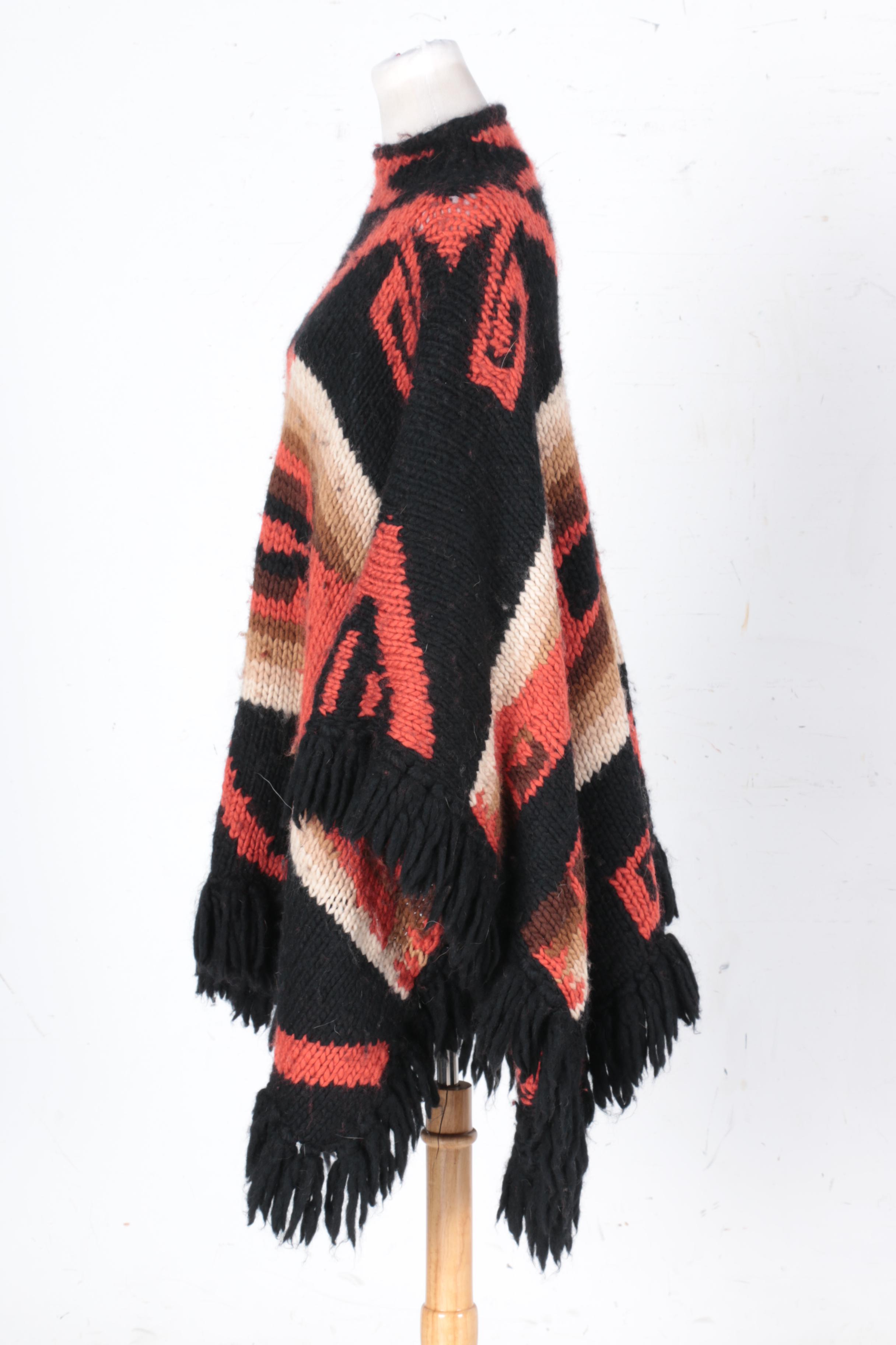 Lauren Ralph Lauren Knit Poncho