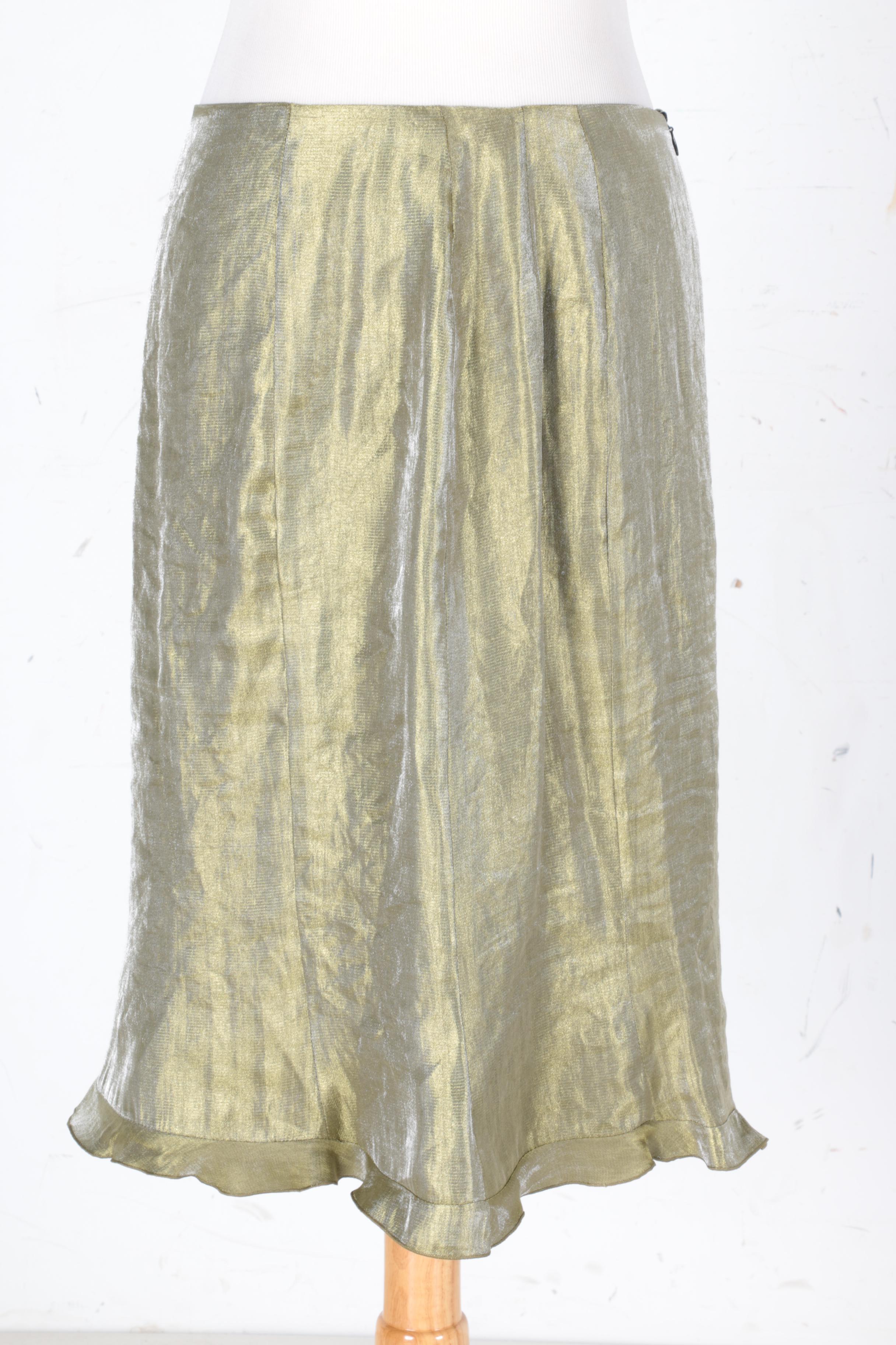 Sonia K. Green Skirt Suit