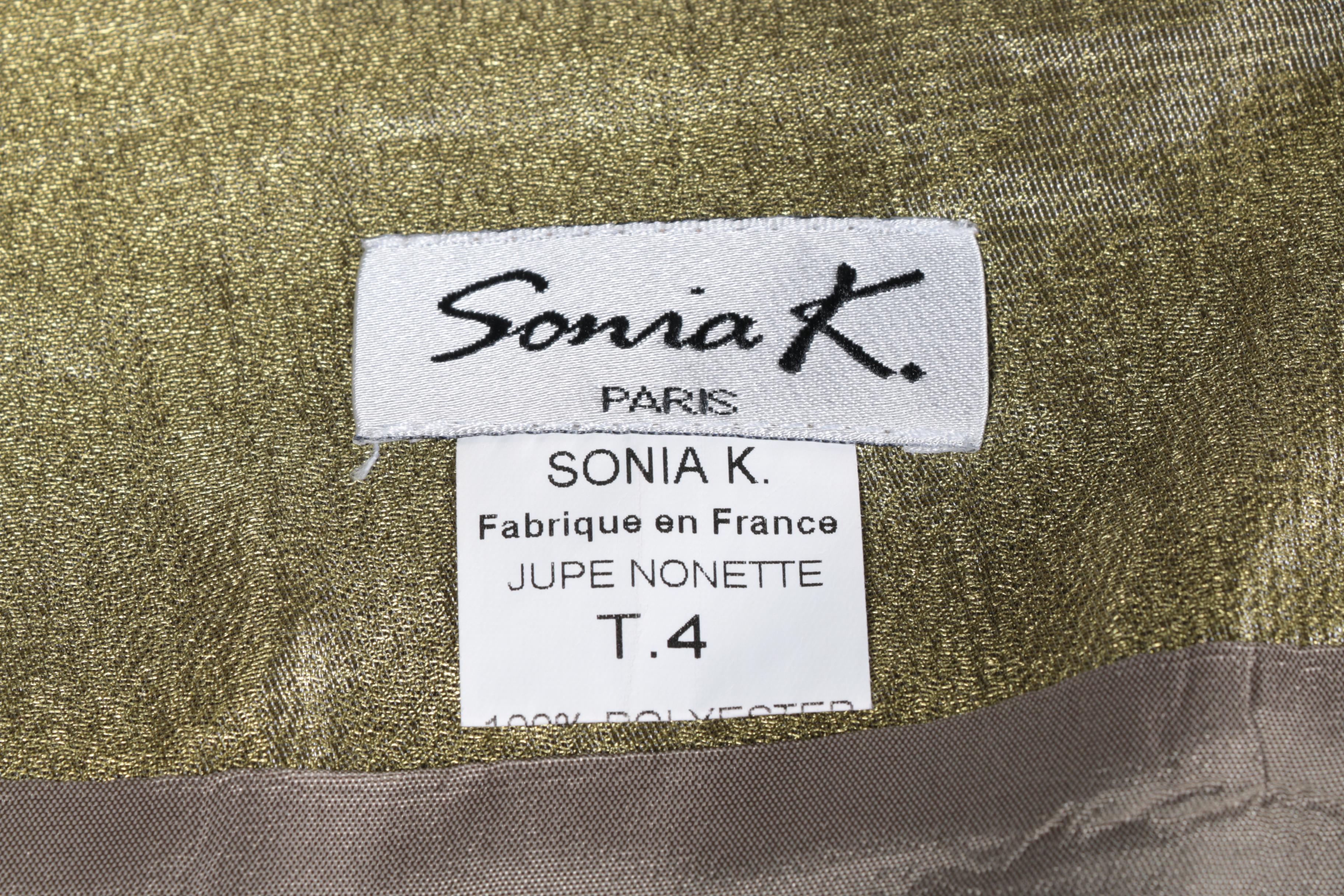 Sonia K. Green Skirt Suit