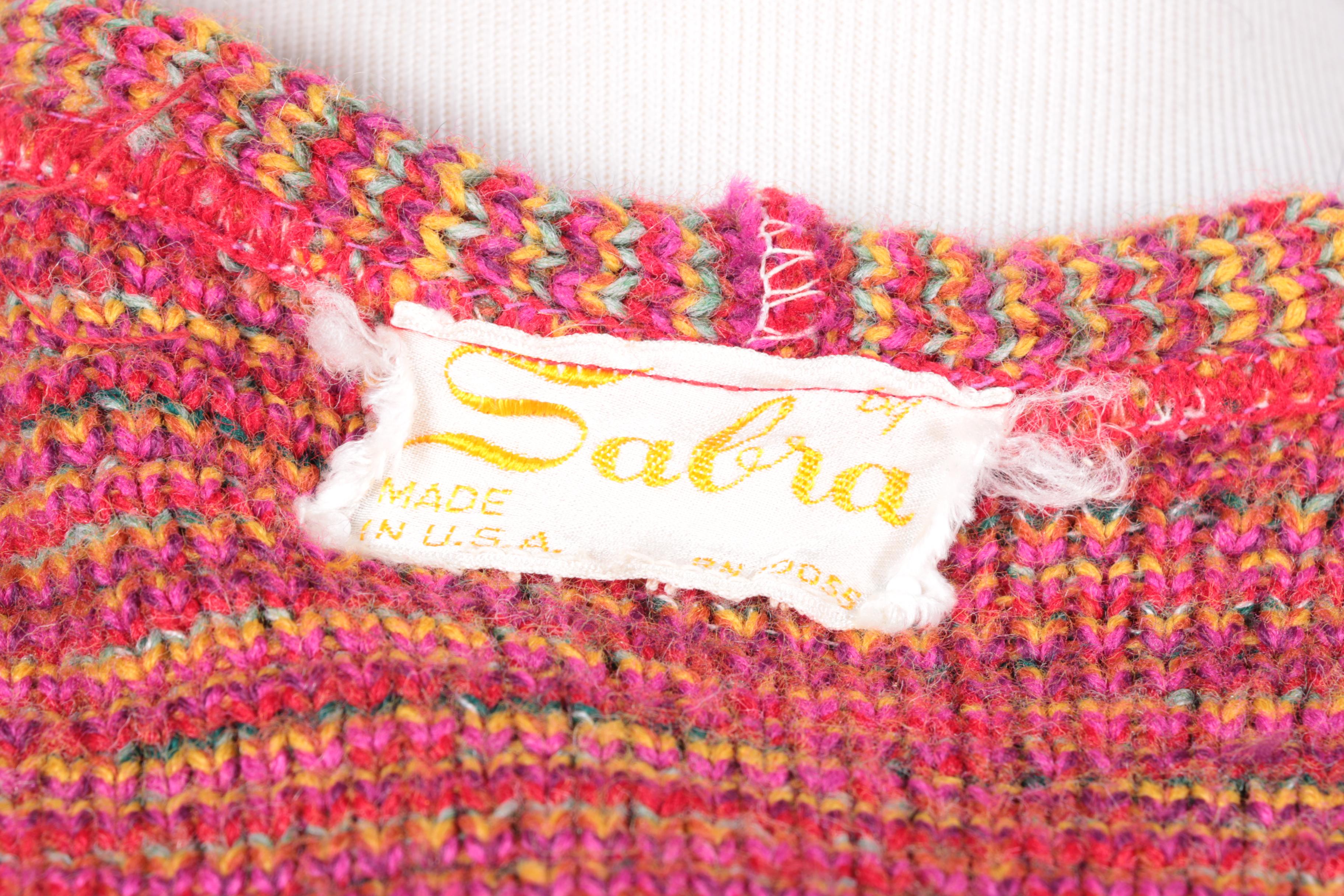 Sabra Women's Long Hooded Knit Coat
