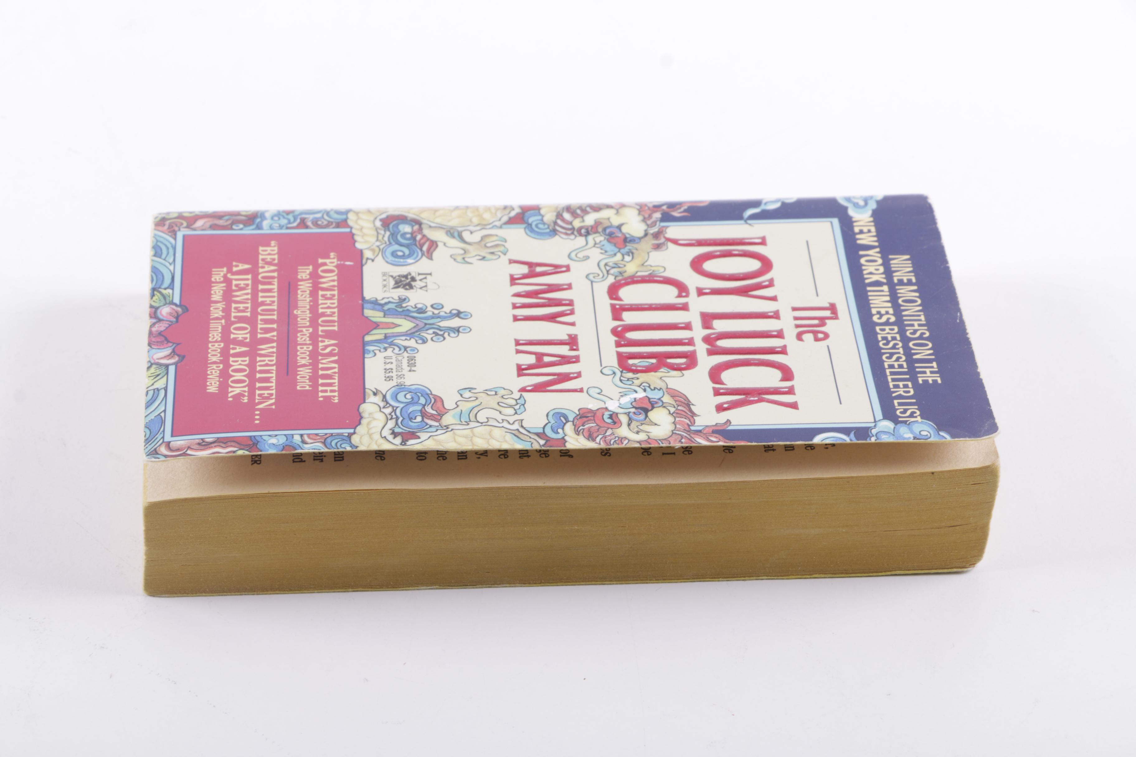 Signed "The Joy Luck Club" by Amy Tan