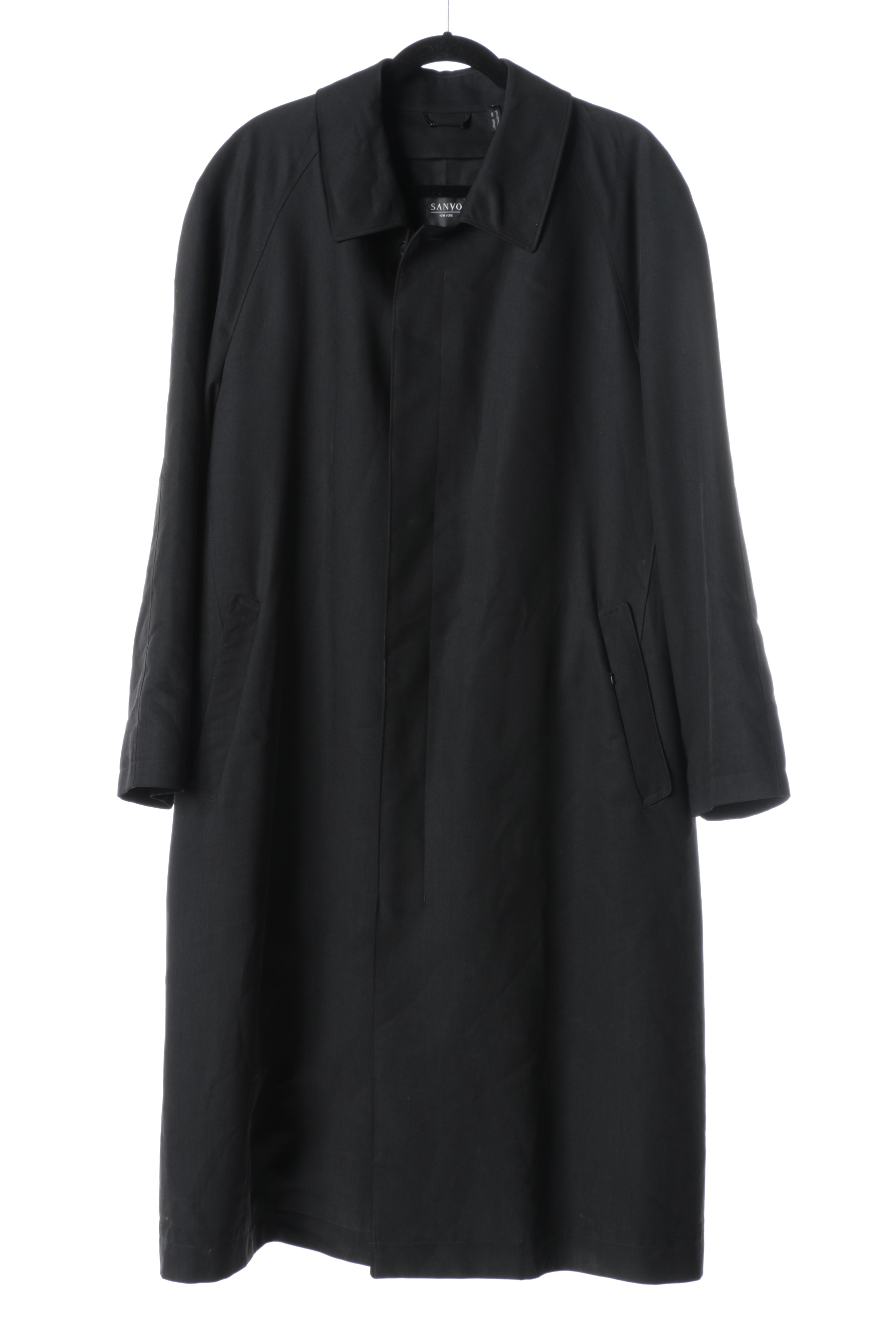 Men's Three-Quarter Zip Pull-Overs and Trench Coat