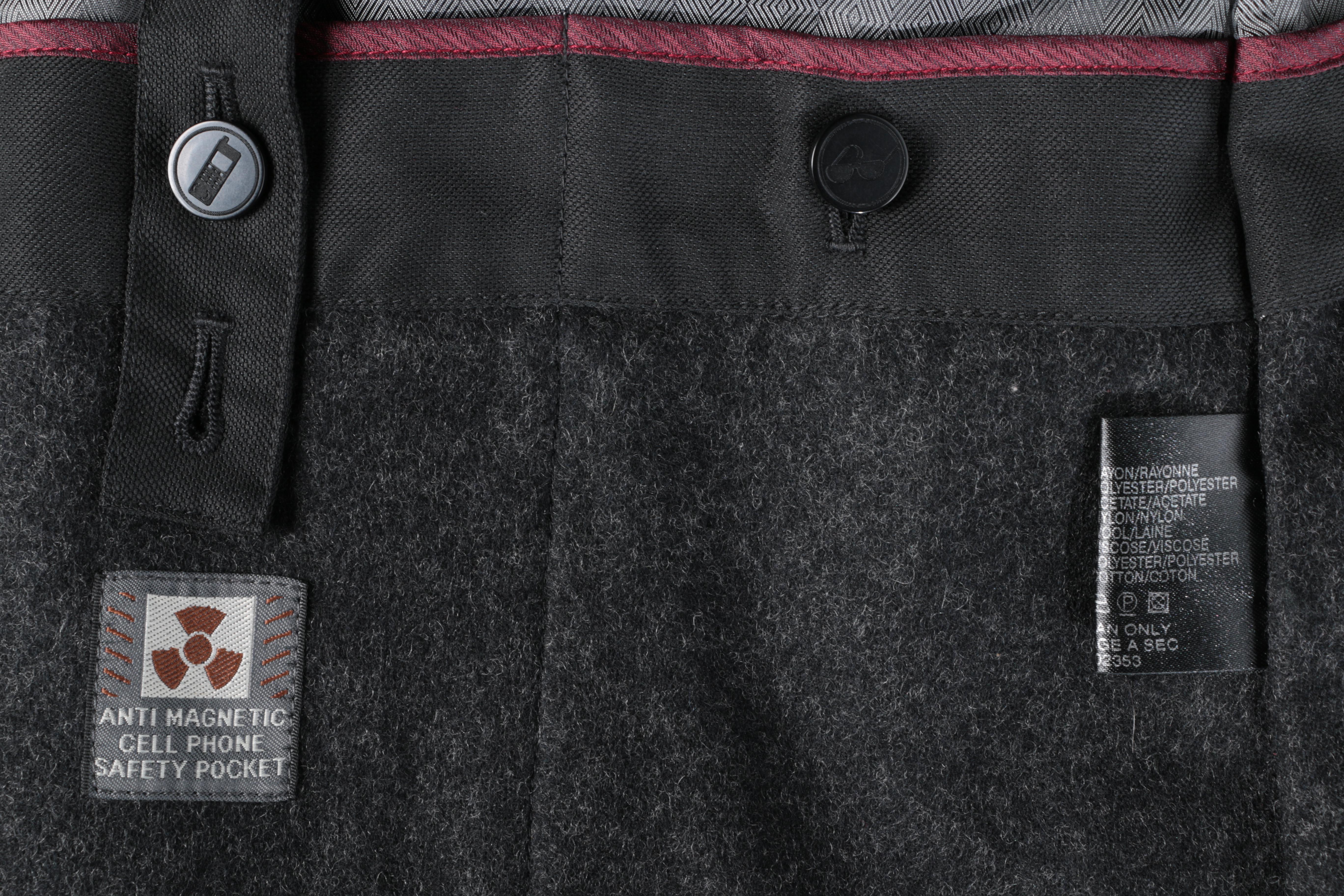 Men's Three-Quarter Zip Pull-Overs and Trench Coat