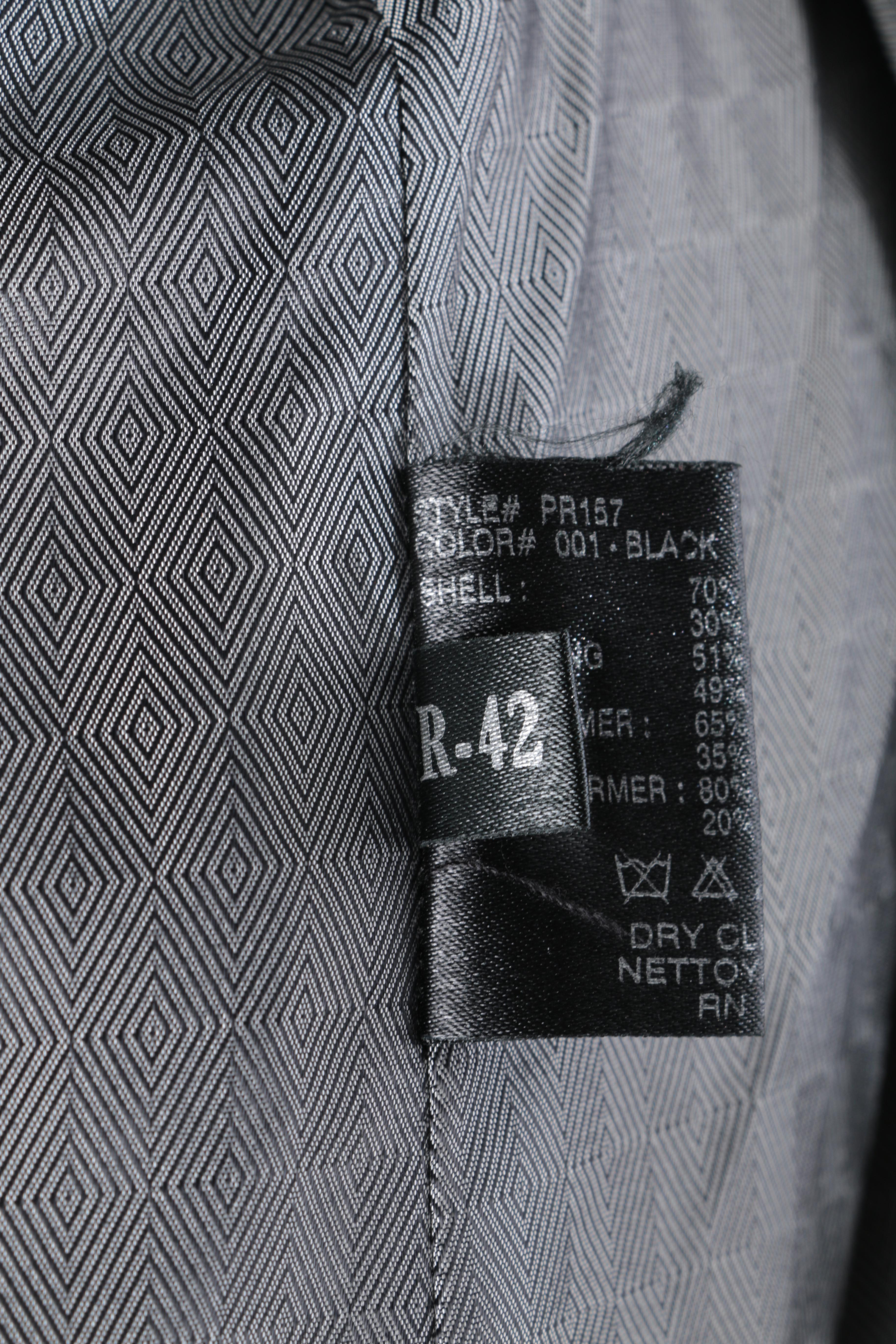 Men's Three-Quarter Zip Pull-Overs and Trench Coat