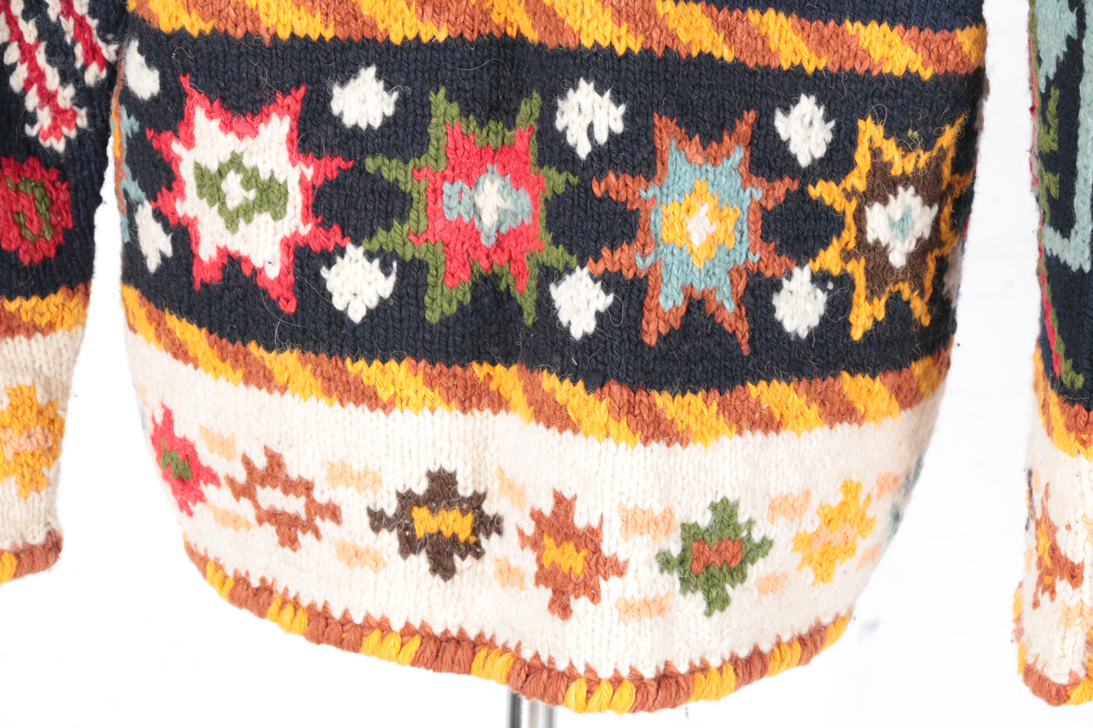 Women's Knit Cardigan from Nepal