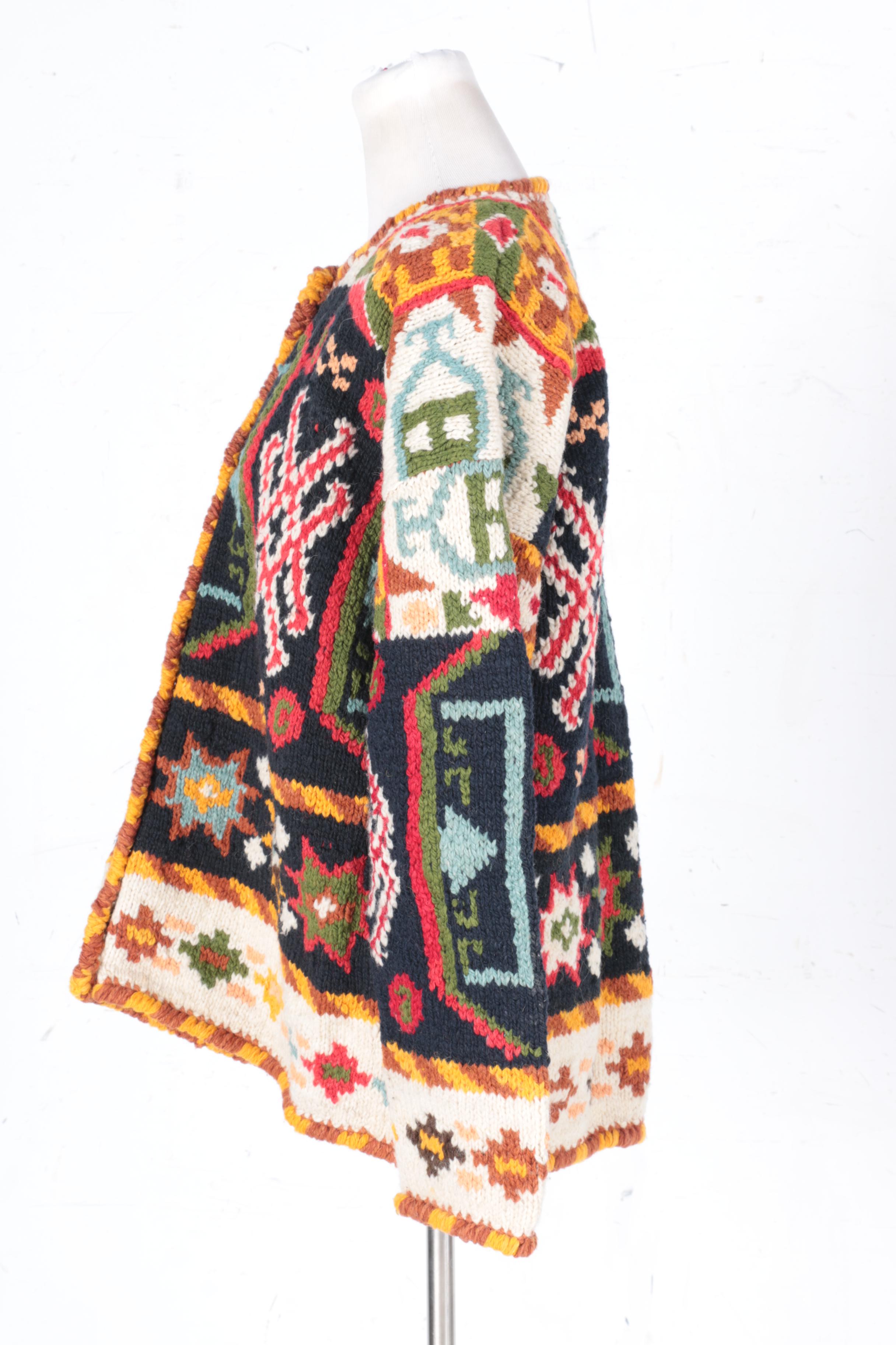 Women's Knit Cardigan from Nepal