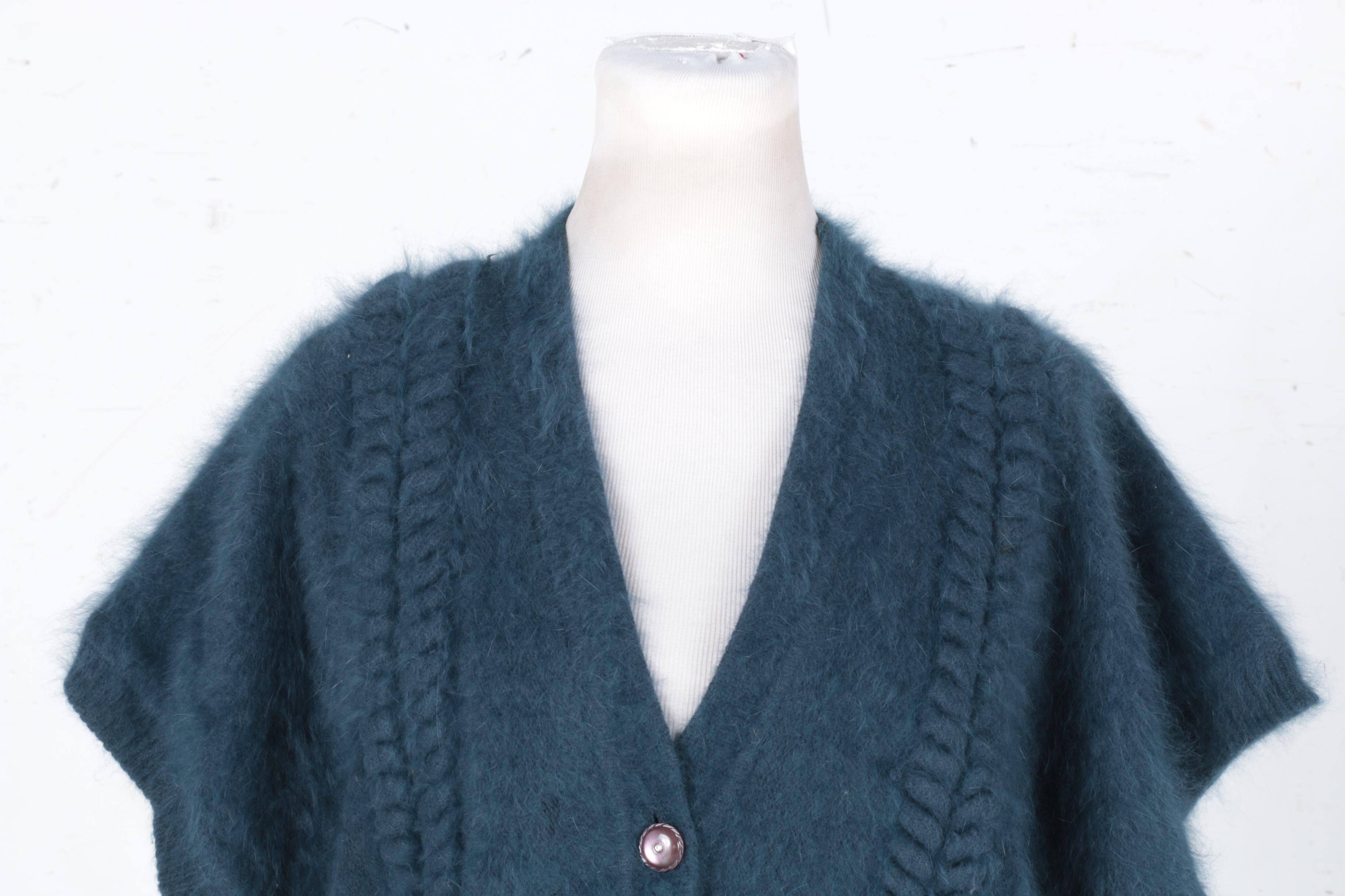 Women's Vintage Angora Cardigan