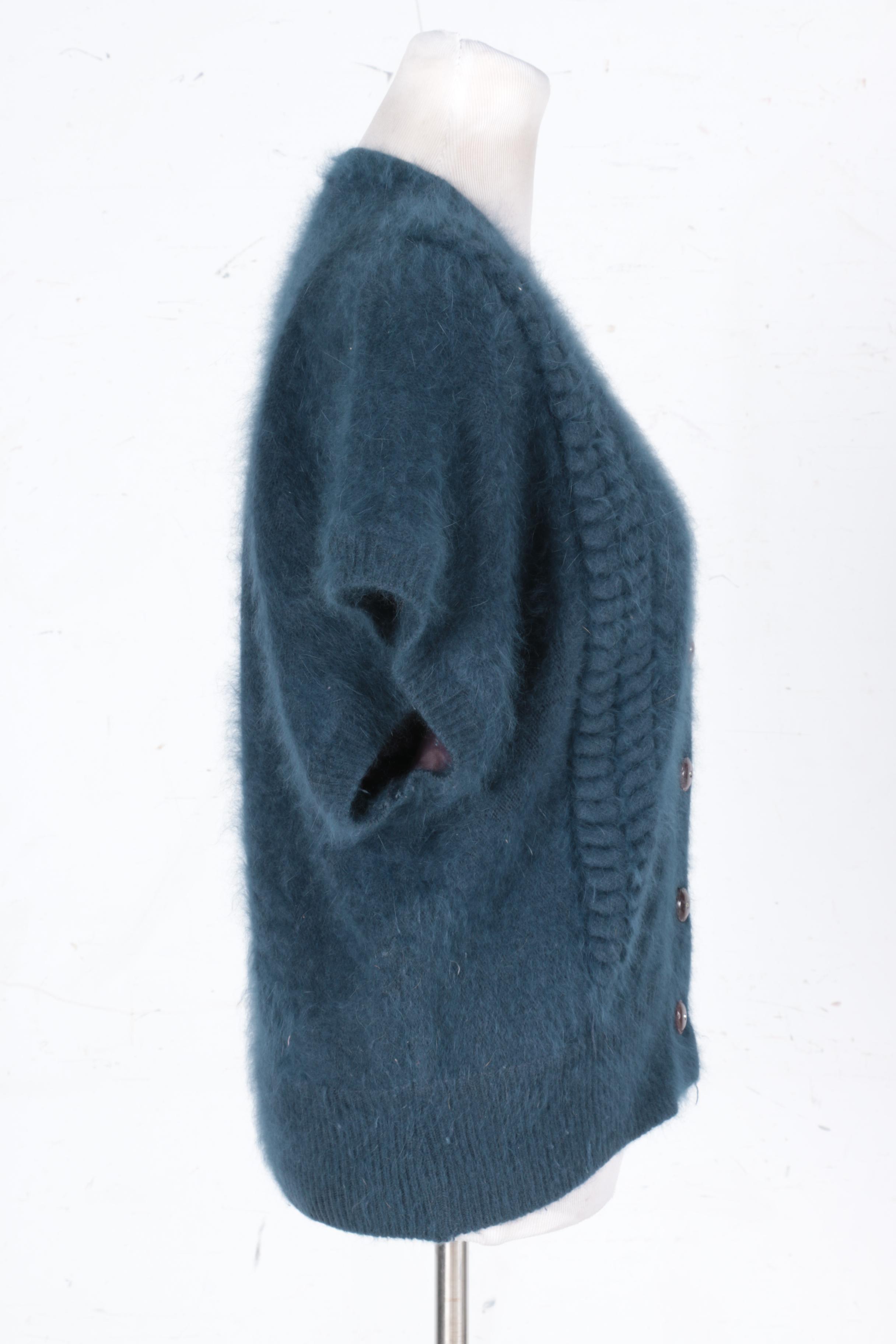 Women's Vintage Angora Cardigan
