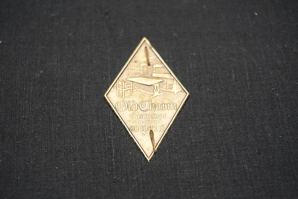 Vintage "Old Charm" Jacobean Revival Side Chairs by Wood Bros.