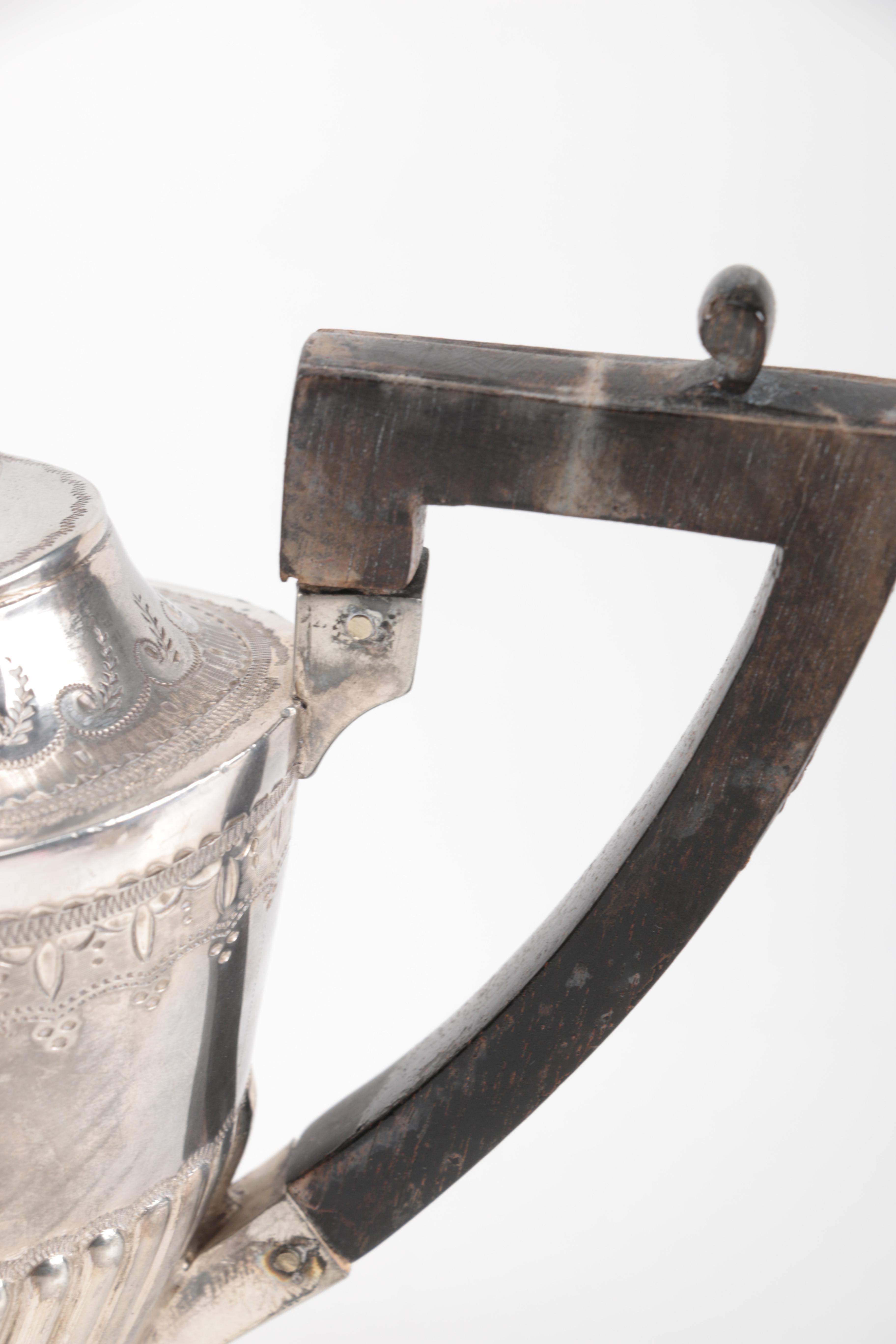 Late 19th Century Sheffield Lee & Co. Silver Plate Teaware