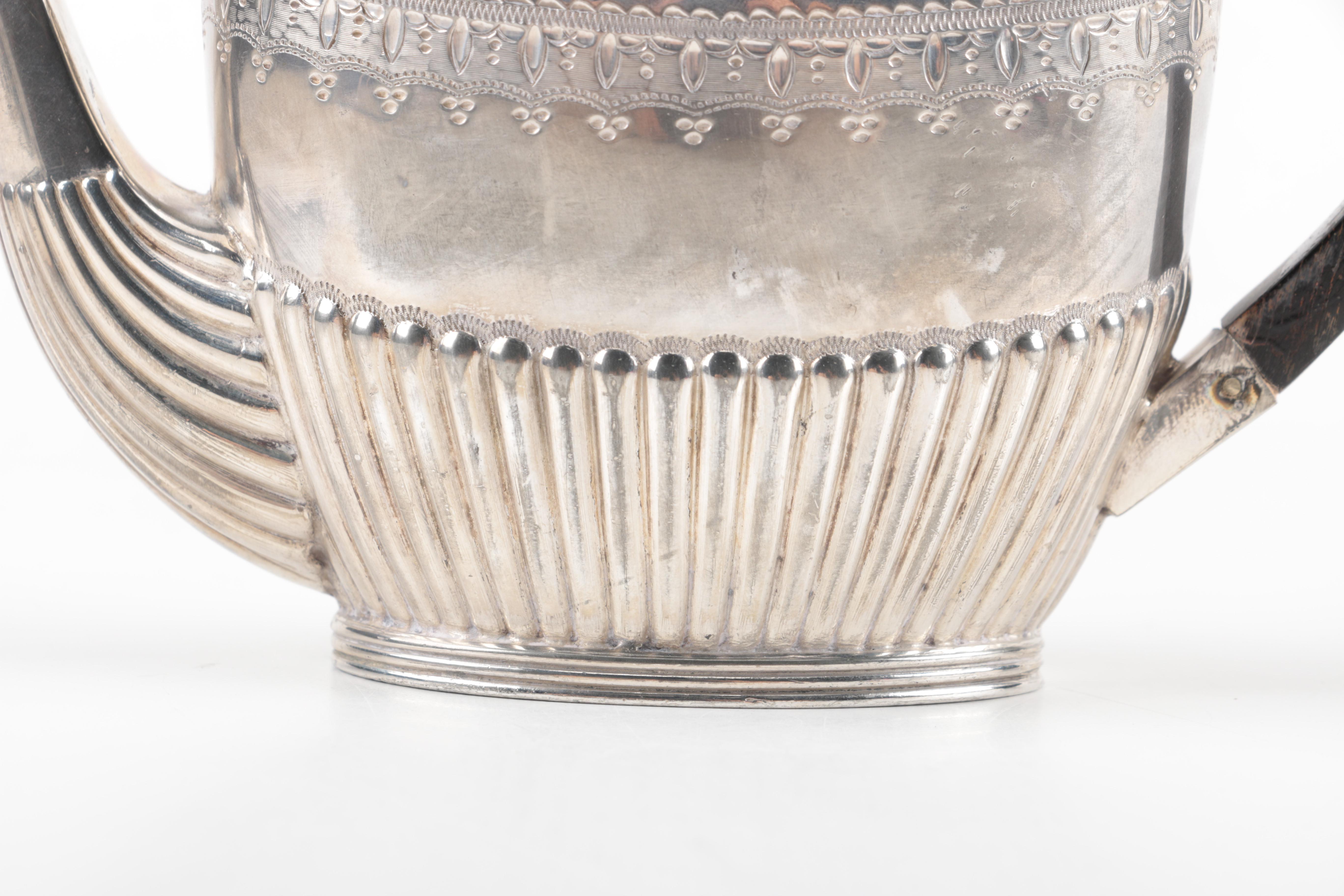 Late 19th Century Sheffield Lee & Co. Silver Plate Teaware