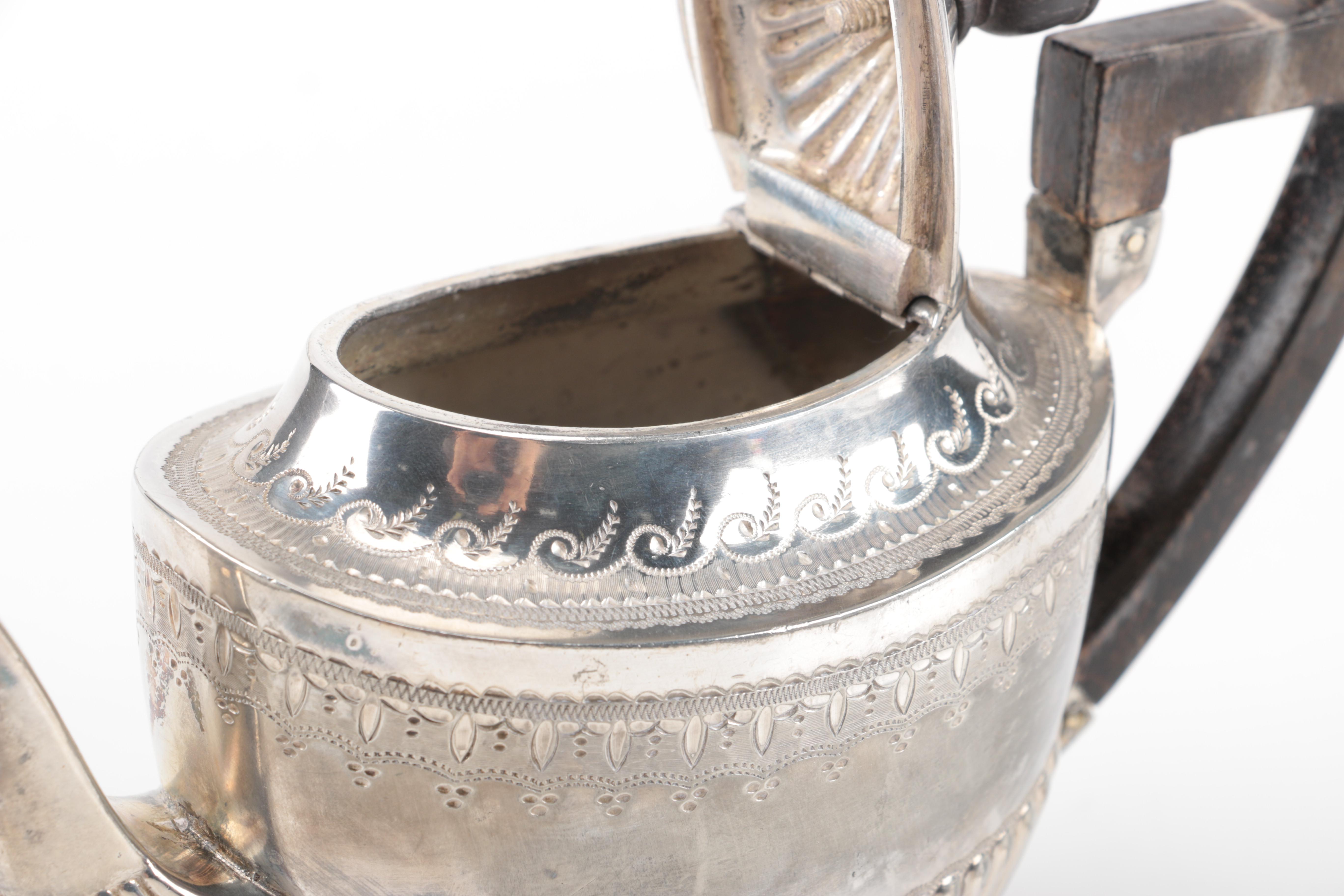 Late 19th Century Sheffield Lee & Co. Silver Plate Teaware