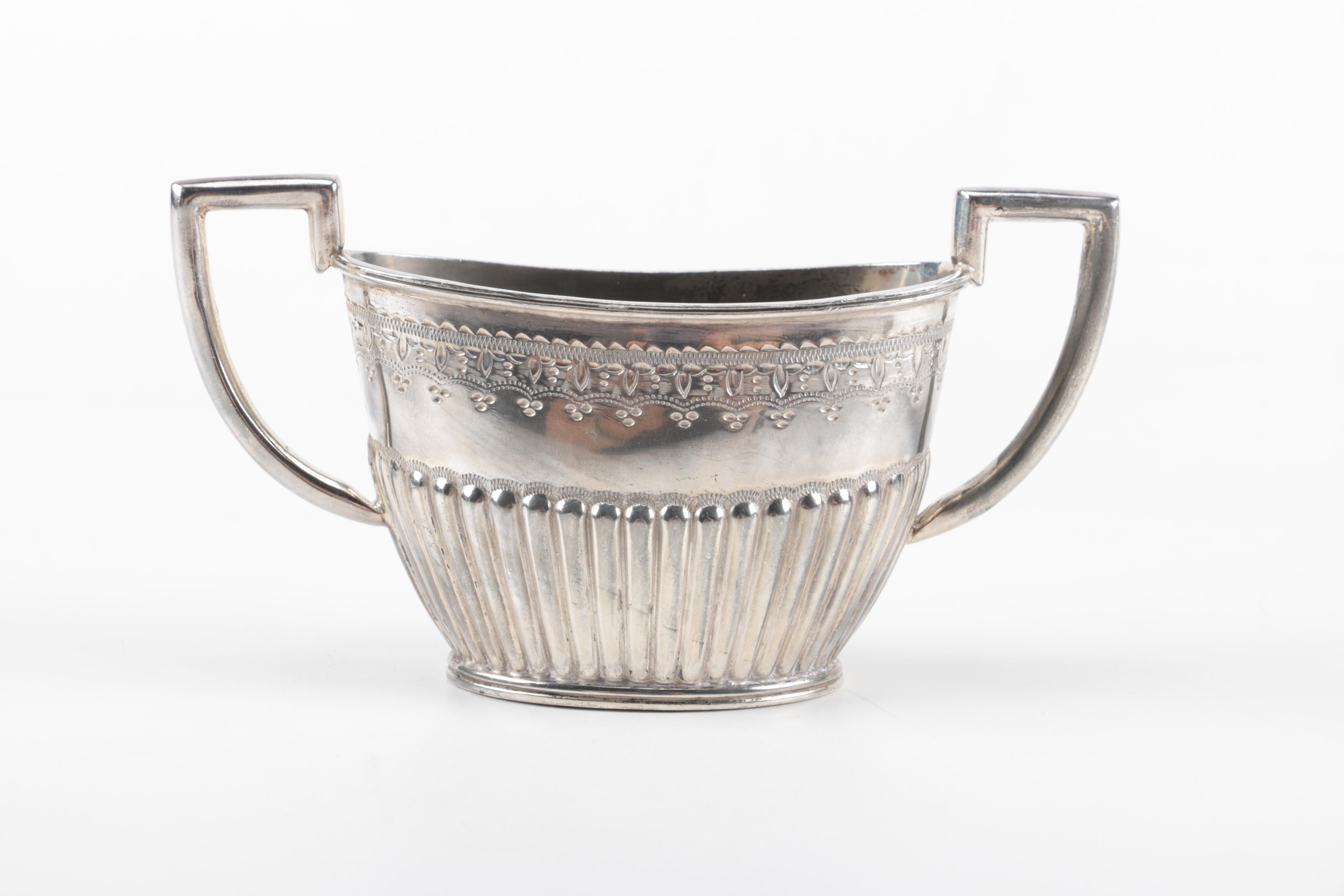 Late 19th Century Sheffield Lee & Co. Silver Plate Teaware
